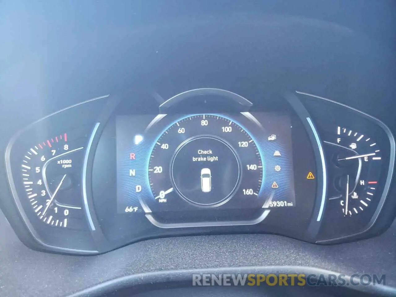 9 fotografías del automóvil dañado 5NMS33AD4LH161765 HYUNDAI SANTA FE 2020