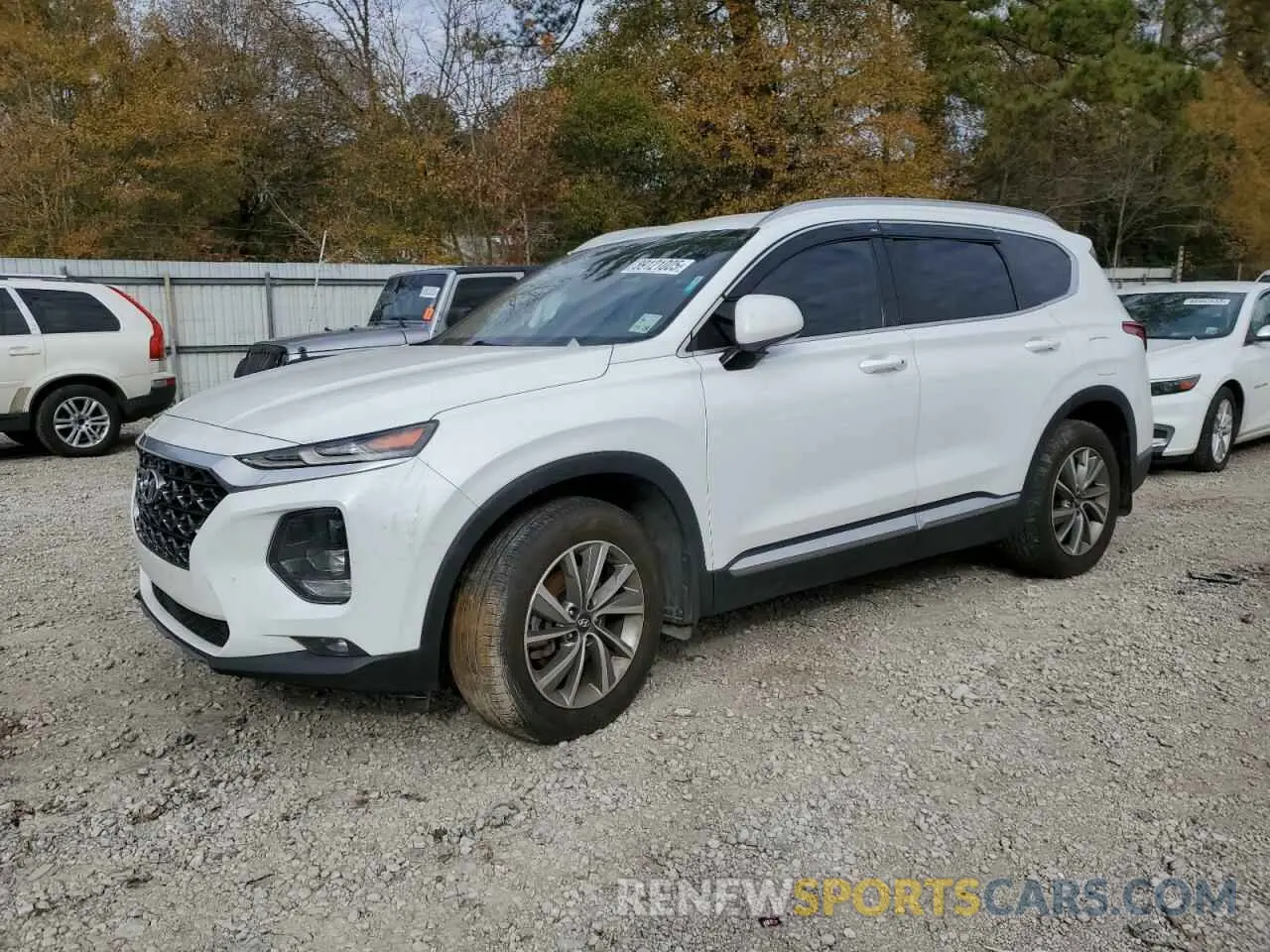 1 fotografías del automóvil dañado 5NMS33AD4LH248968 HYUNDAI SANTA FE 2020