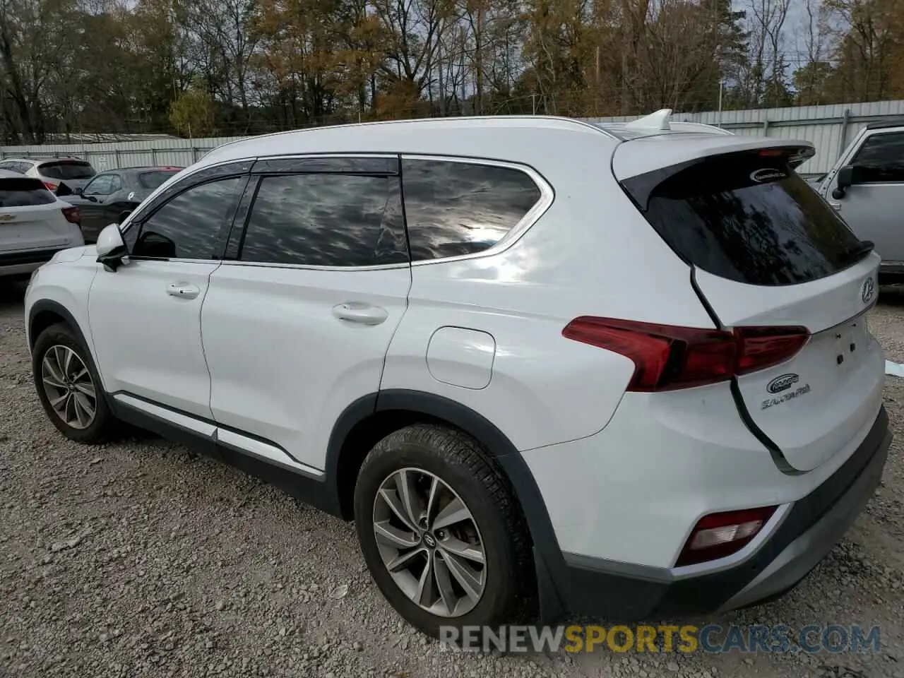 2 fotografías del automóvil dañado 5NMS33AD4LH248968 HYUNDAI SANTA FE 2020