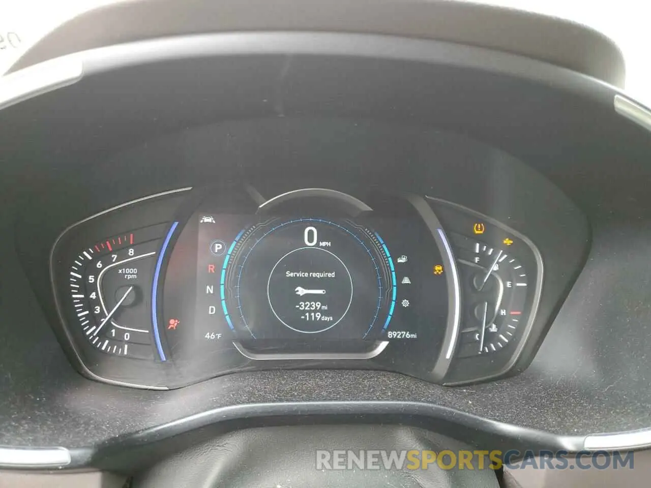 9 fotografías del automóvil dañado 5NMS33AD4LH248968 HYUNDAI SANTA FE 2020