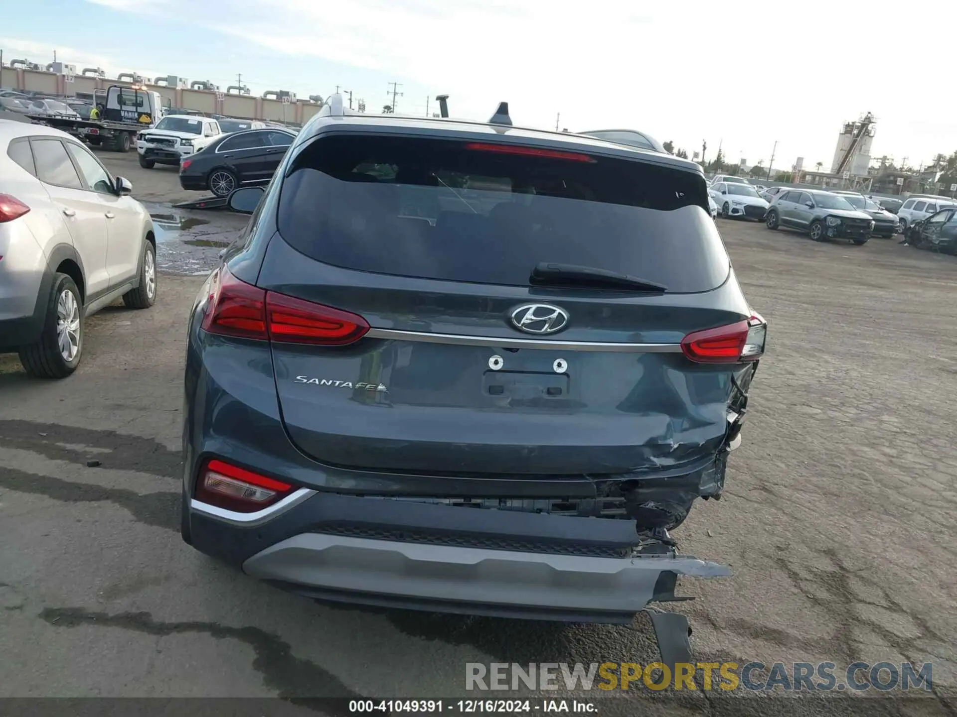 16 fotografías del automóvil dañado 5NMS33AD5LH155943 HYUNDAI SANTA FE 2020