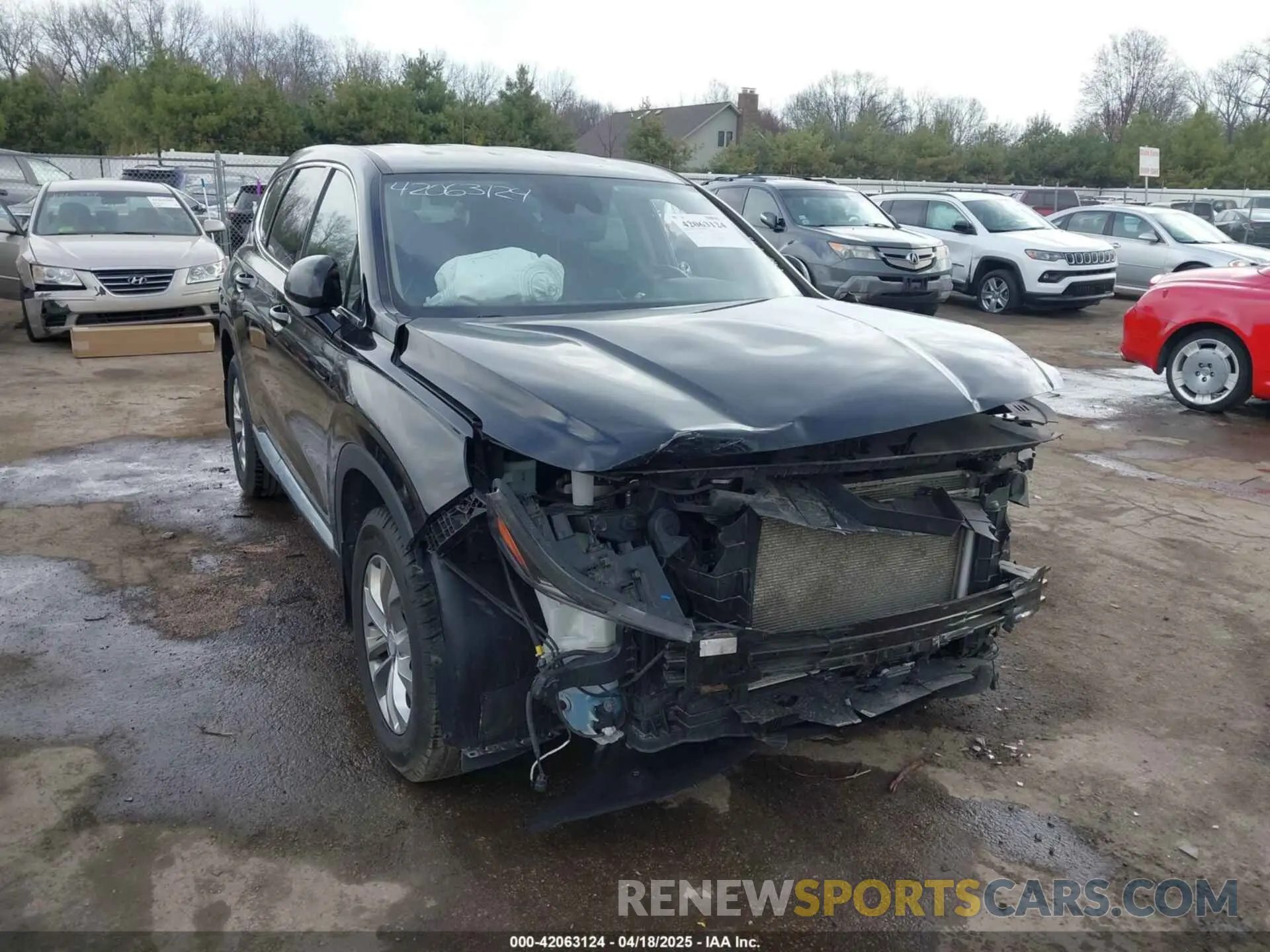 1 fotografías del automóvil dañado 5NMS33AD5LH221648 HYUNDAI SANTA FE 2020