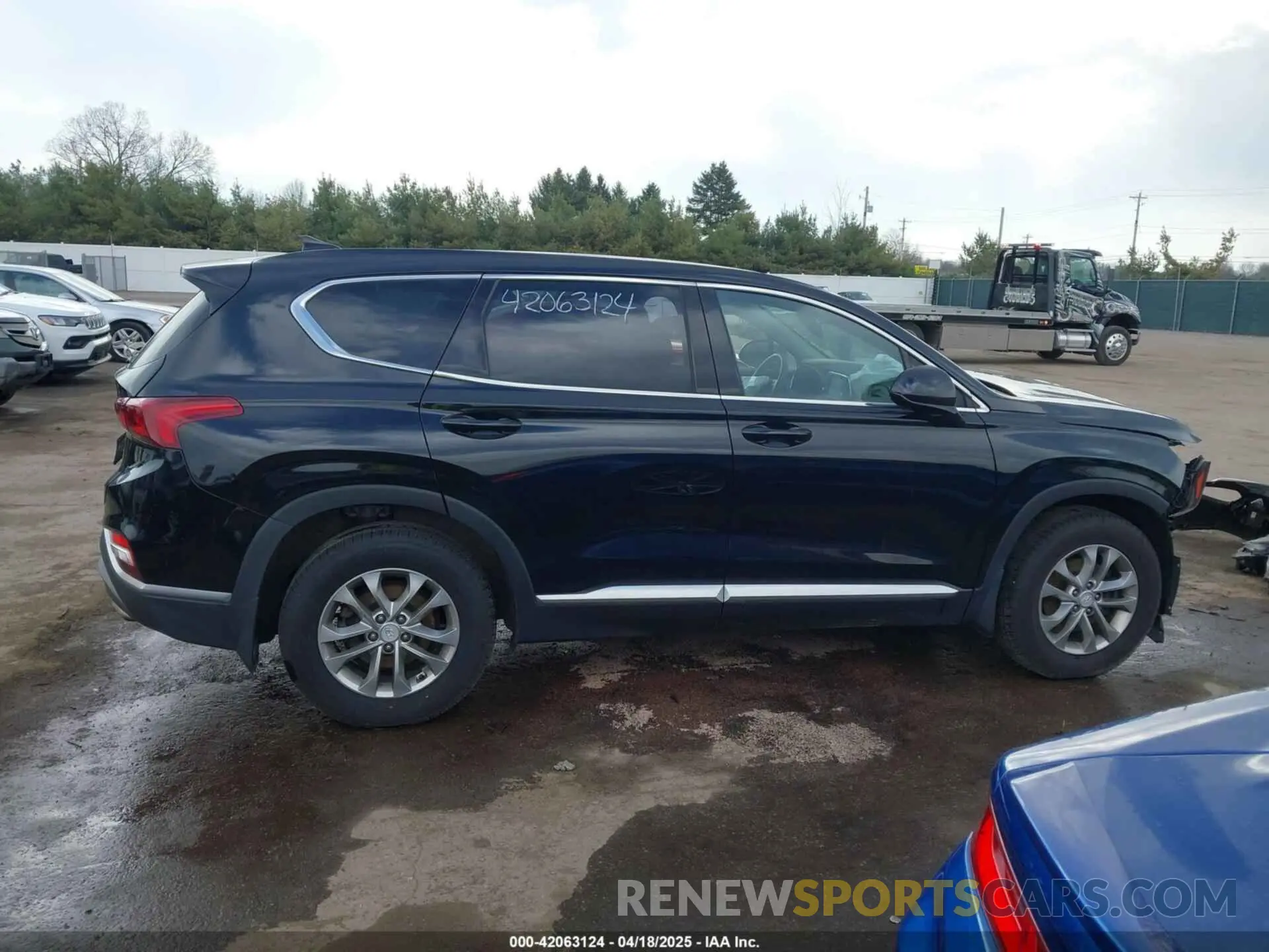 13 fotografías del automóvil dañado 5NMS33AD5LH221648 HYUNDAI SANTA FE 2020