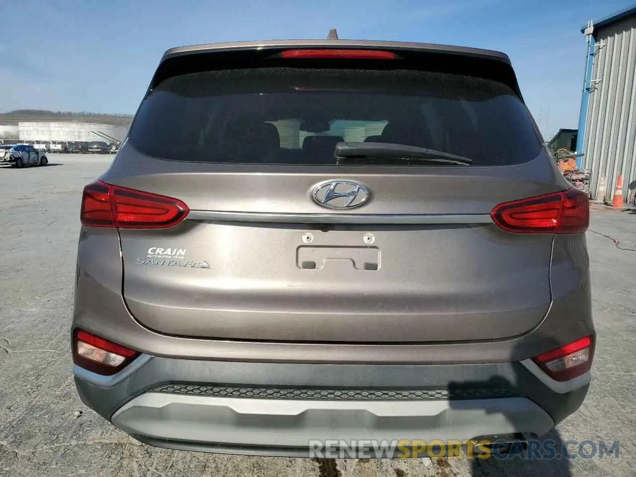 6 fotografías del automóvil dañado 5NMS33AD6LH165008 HYUNDAI SANTA FE 2020