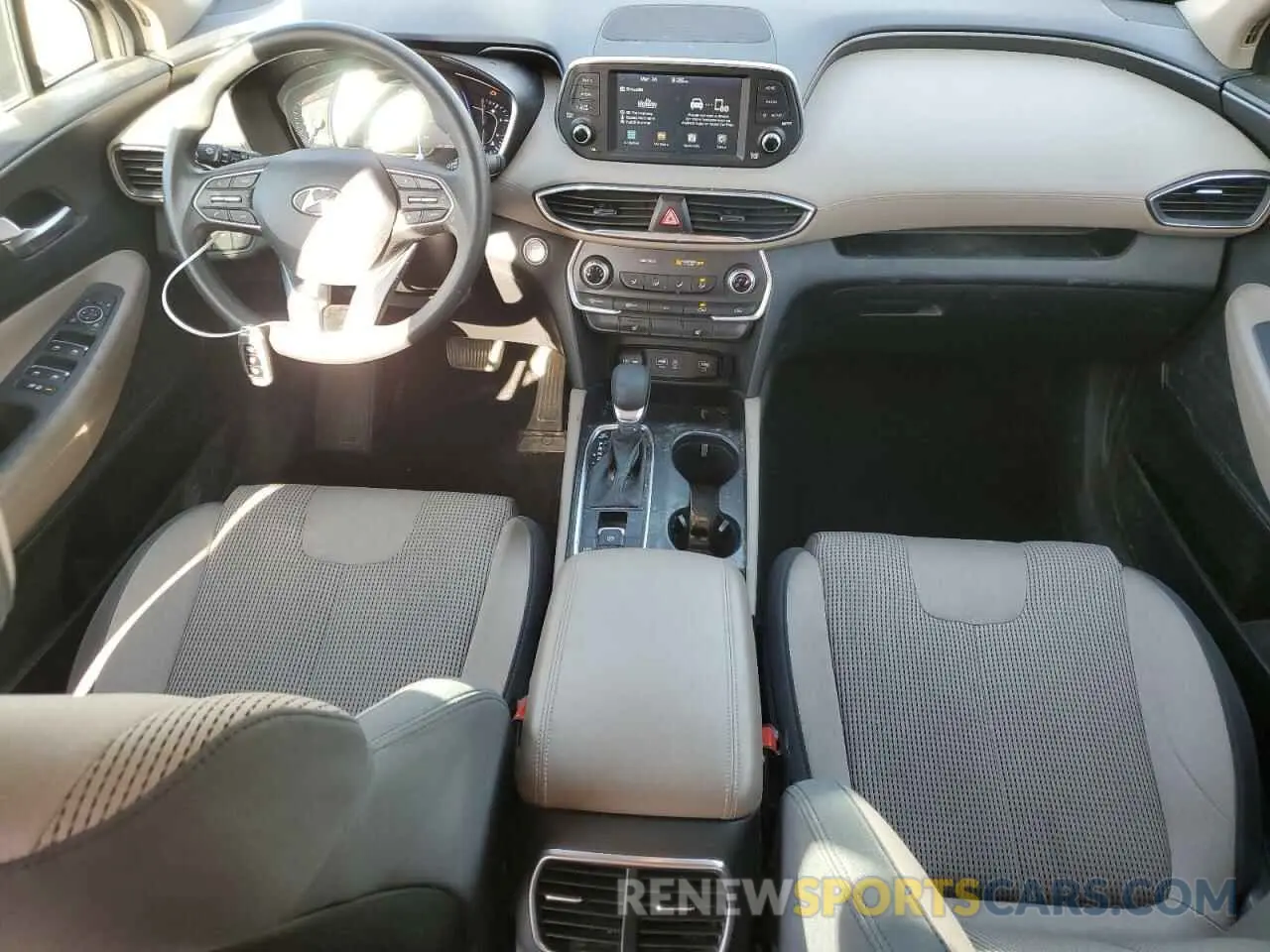 8 fotografías del automóvil dañado 5NMS33AD6LH165008 HYUNDAI SANTA FE 2020
