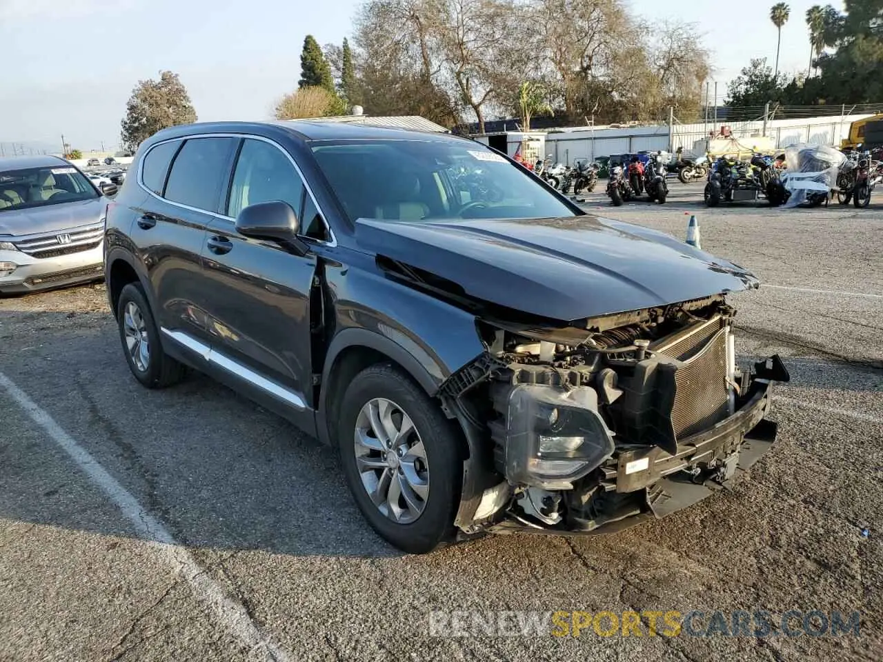 4 fotografías del automóvil dañado 5NMS33AD6LH184769 HYUNDAI SANTA FE 2020