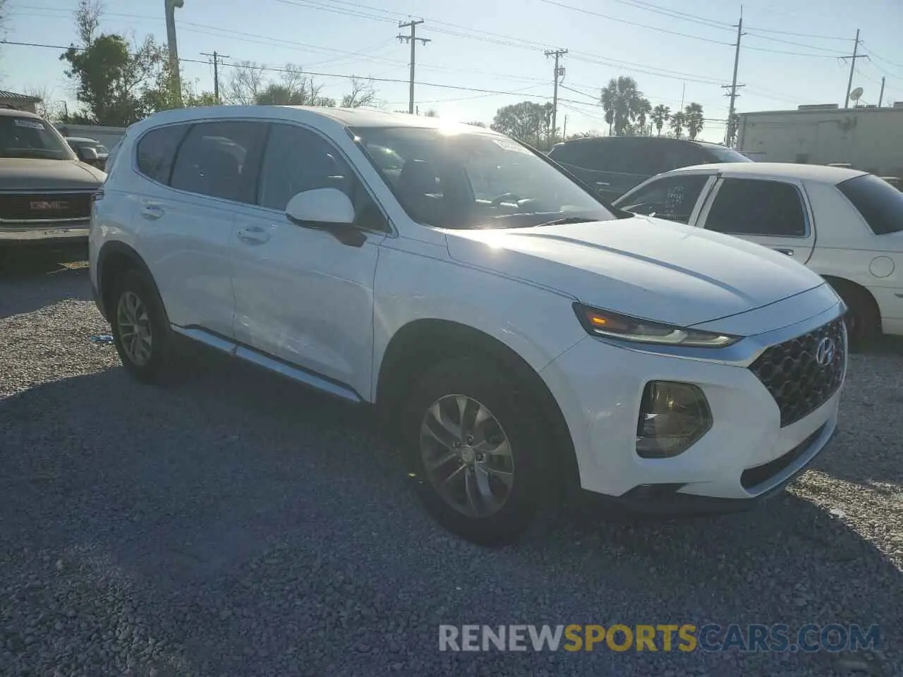 4 fotografías del automóvil dañado 5NMS33AD6LH197196 HYUNDAI SANTA FE 2020