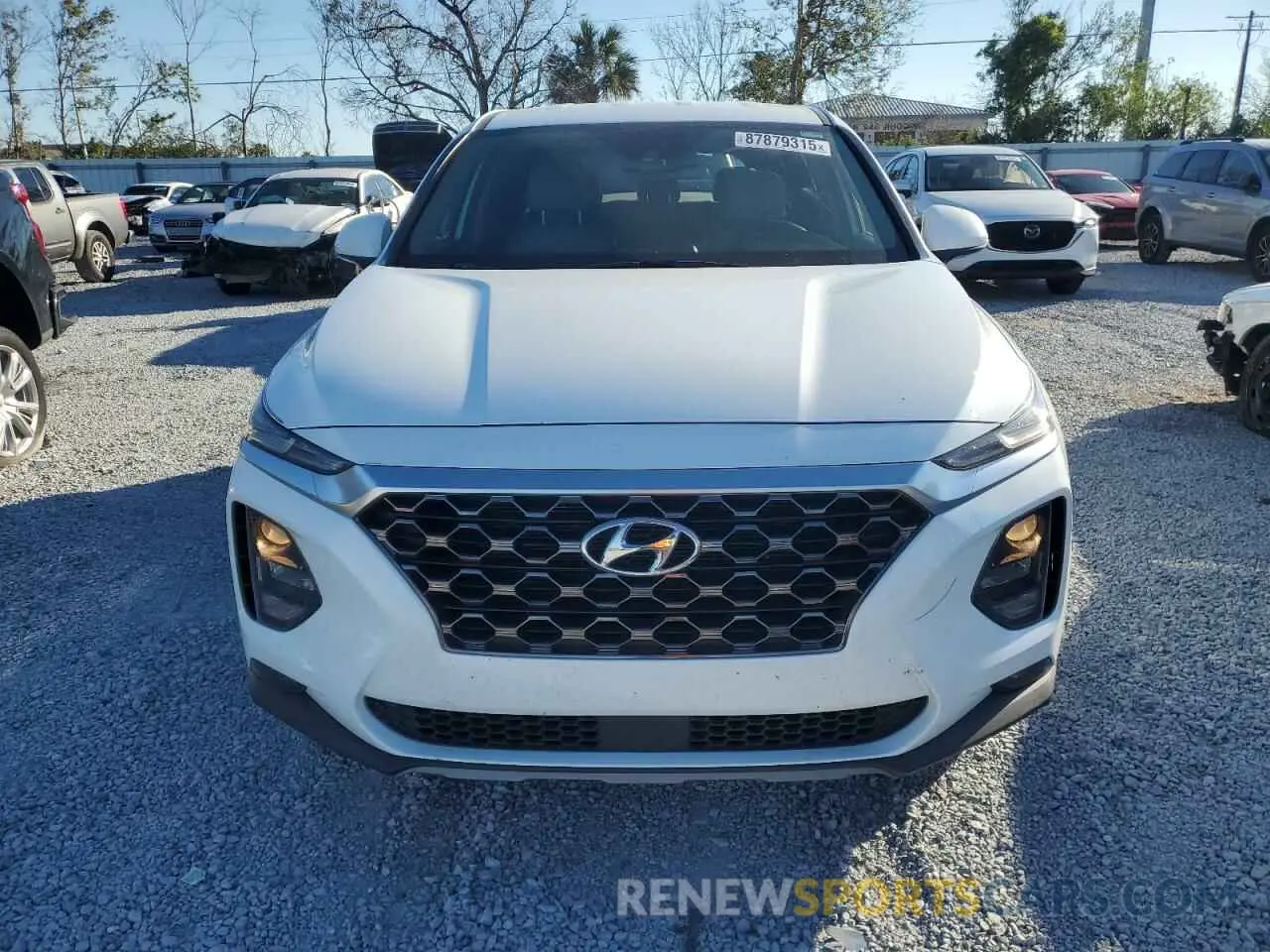 5 fotografías del automóvil dañado 5NMS33AD6LH197196 HYUNDAI SANTA FE 2020