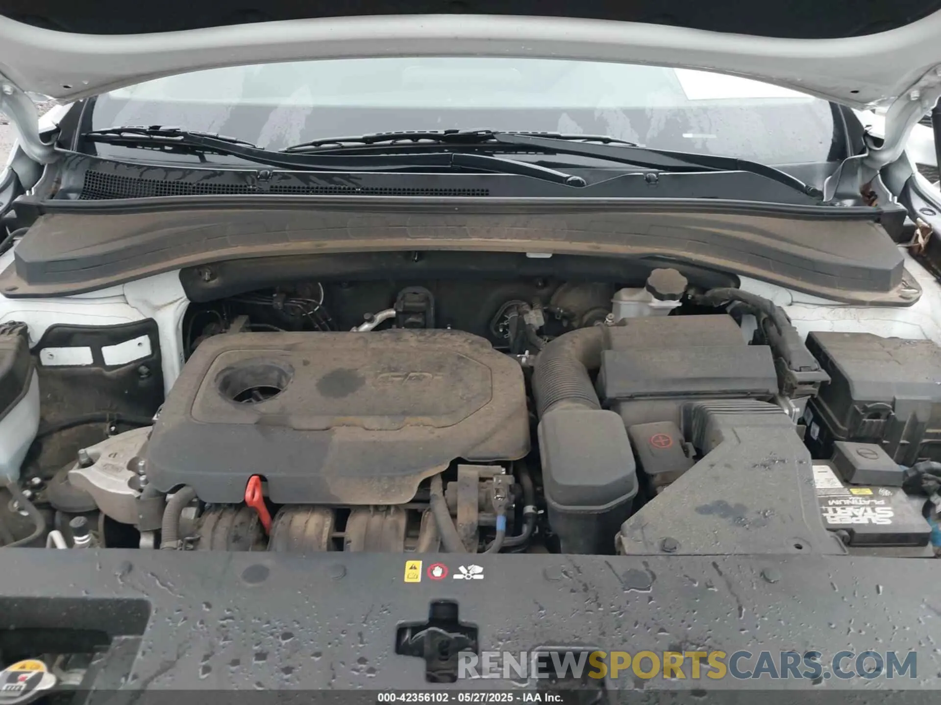 10 fotografías del automóvil dañado 5NMS33AD6LH224266 HYUNDAI SANTA FE 2020