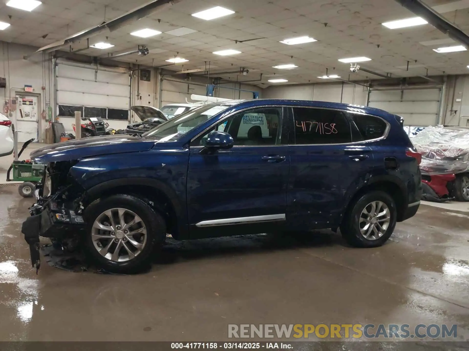 15 fotografías del automóvil dañado 5NMS33AD6LH238944 HYUNDAI SANTA FE 2020