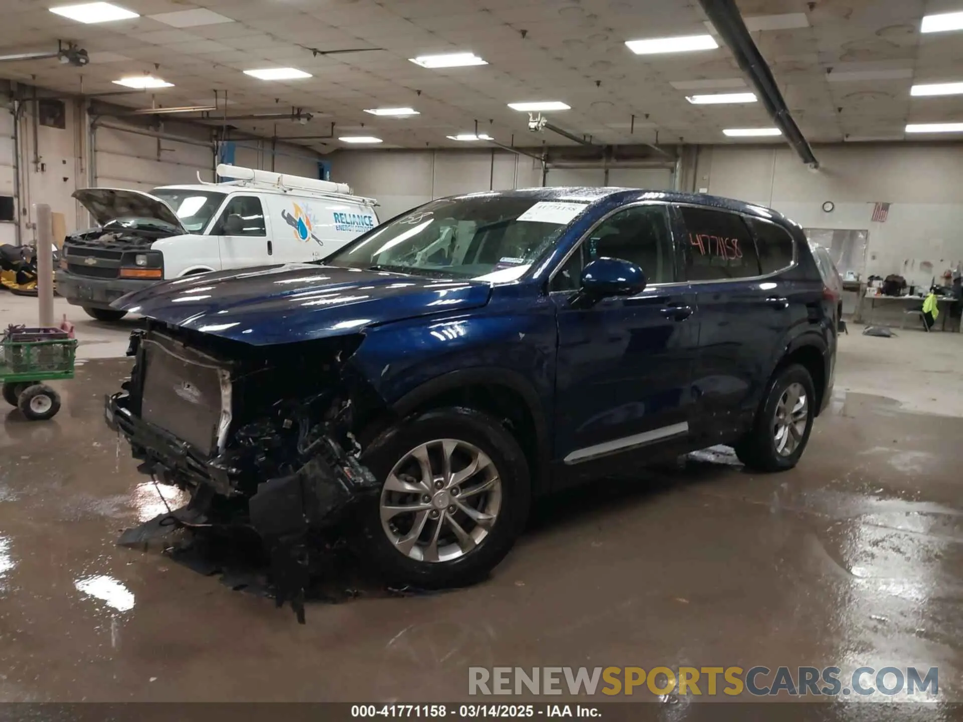 2 fotografías del automóvil dañado 5NMS33AD6LH238944 HYUNDAI SANTA FE 2020
