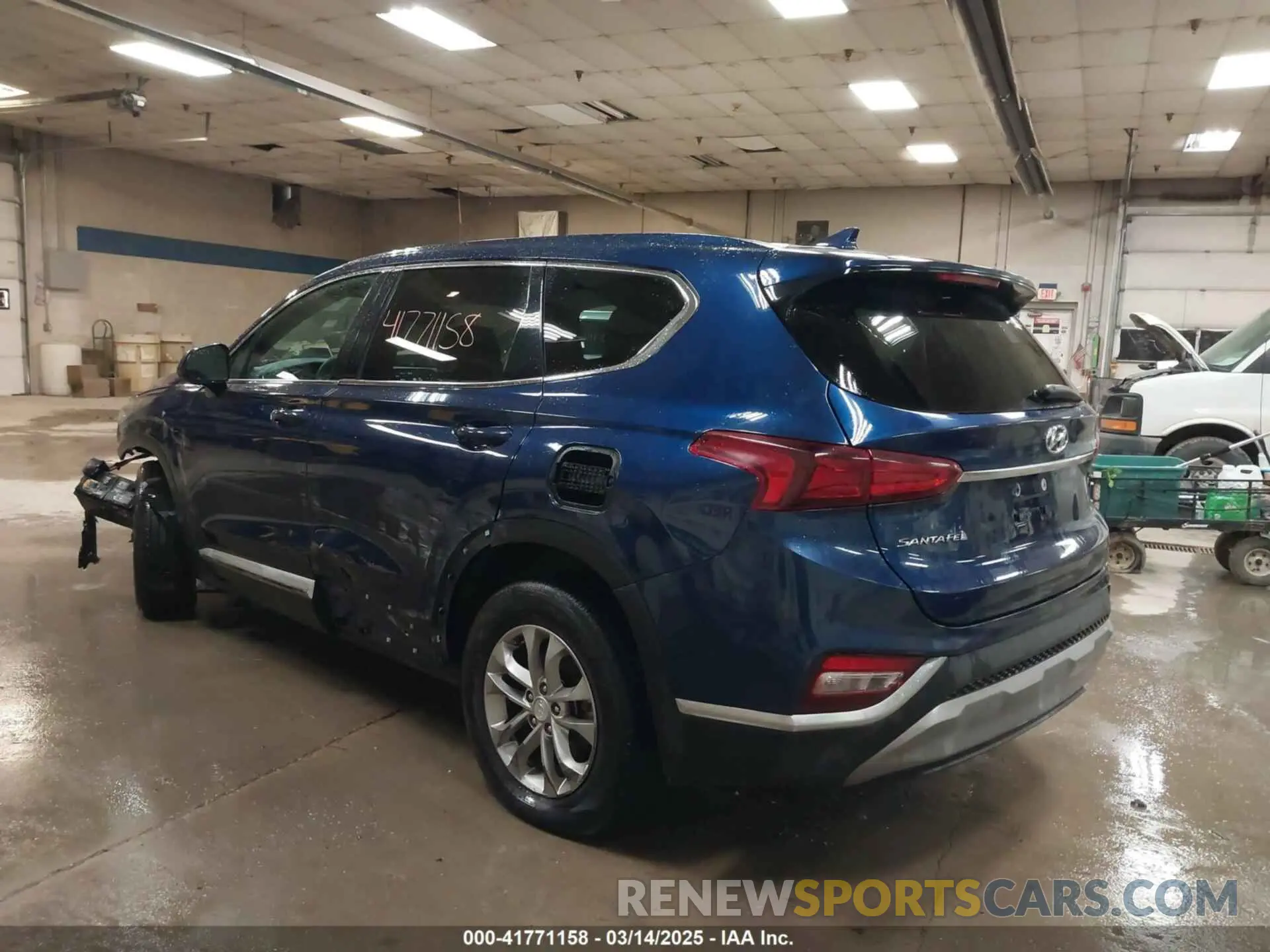 3 fotografías del automóvil dañado 5NMS33AD6LH238944 HYUNDAI SANTA FE 2020
