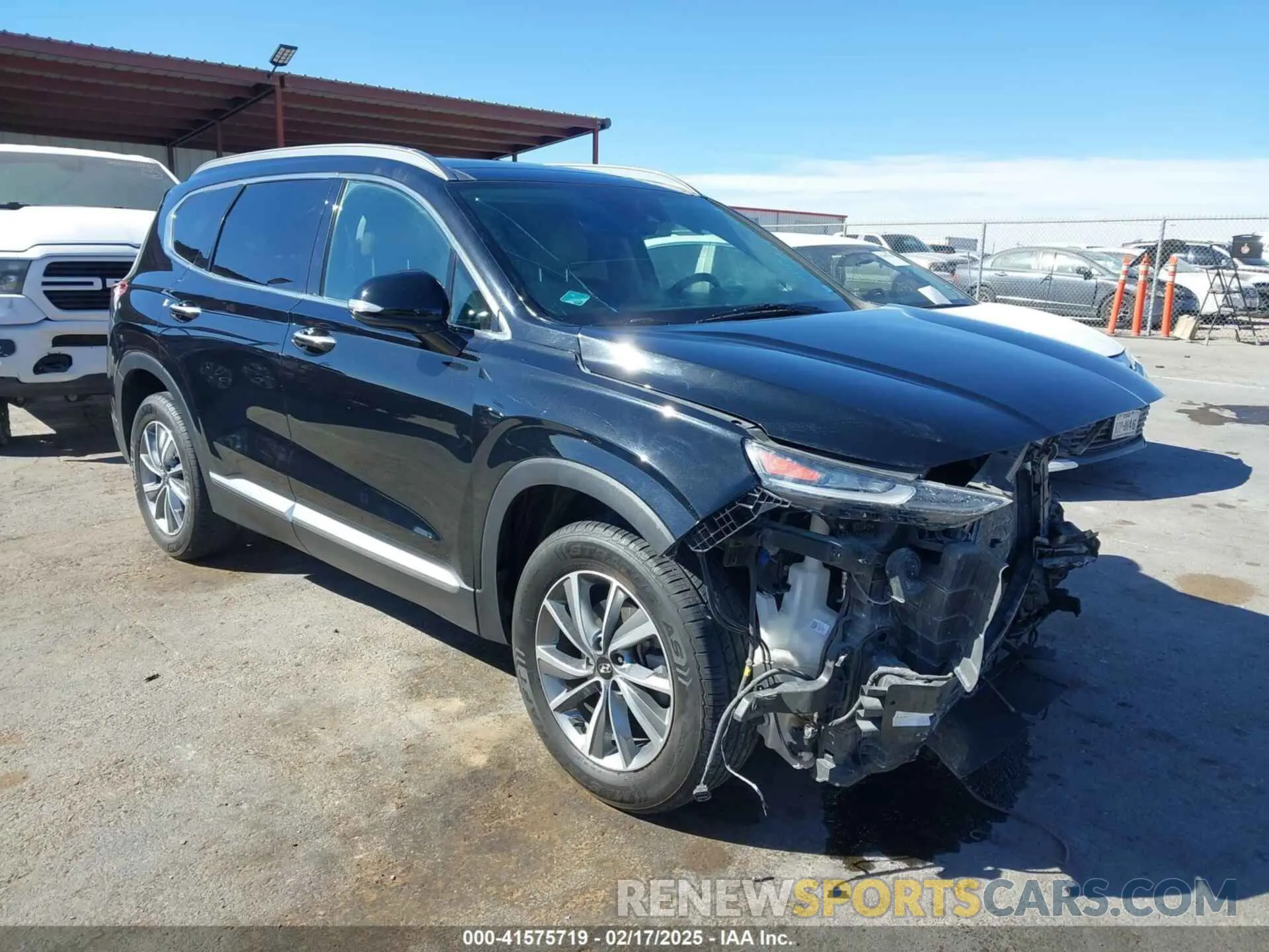 1 fotografías del automóvil dañado 5NMS33AD7LH137279 HYUNDAI SANTA FE 2020