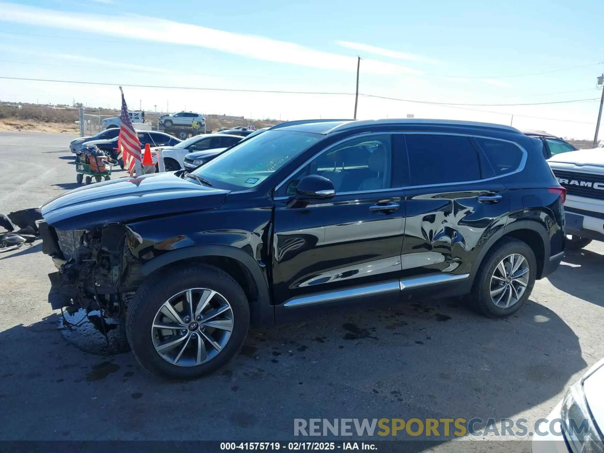 15 fotografías del automóvil dañado 5NMS33AD7LH137279 HYUNDAI SANTA FE 2020