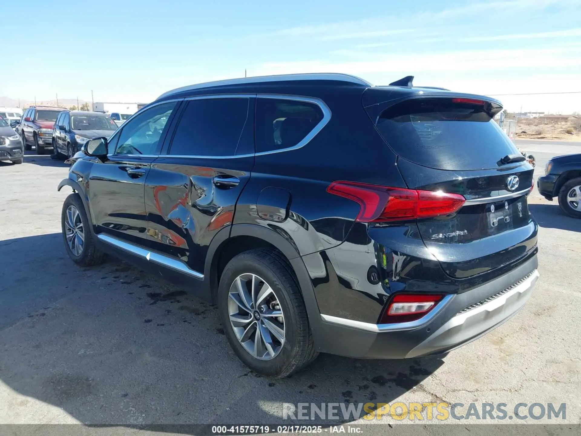 3 fotografías del automóvil dañado 5NMS33AD7LH137279 HYUNDAI SANTA FE 2020