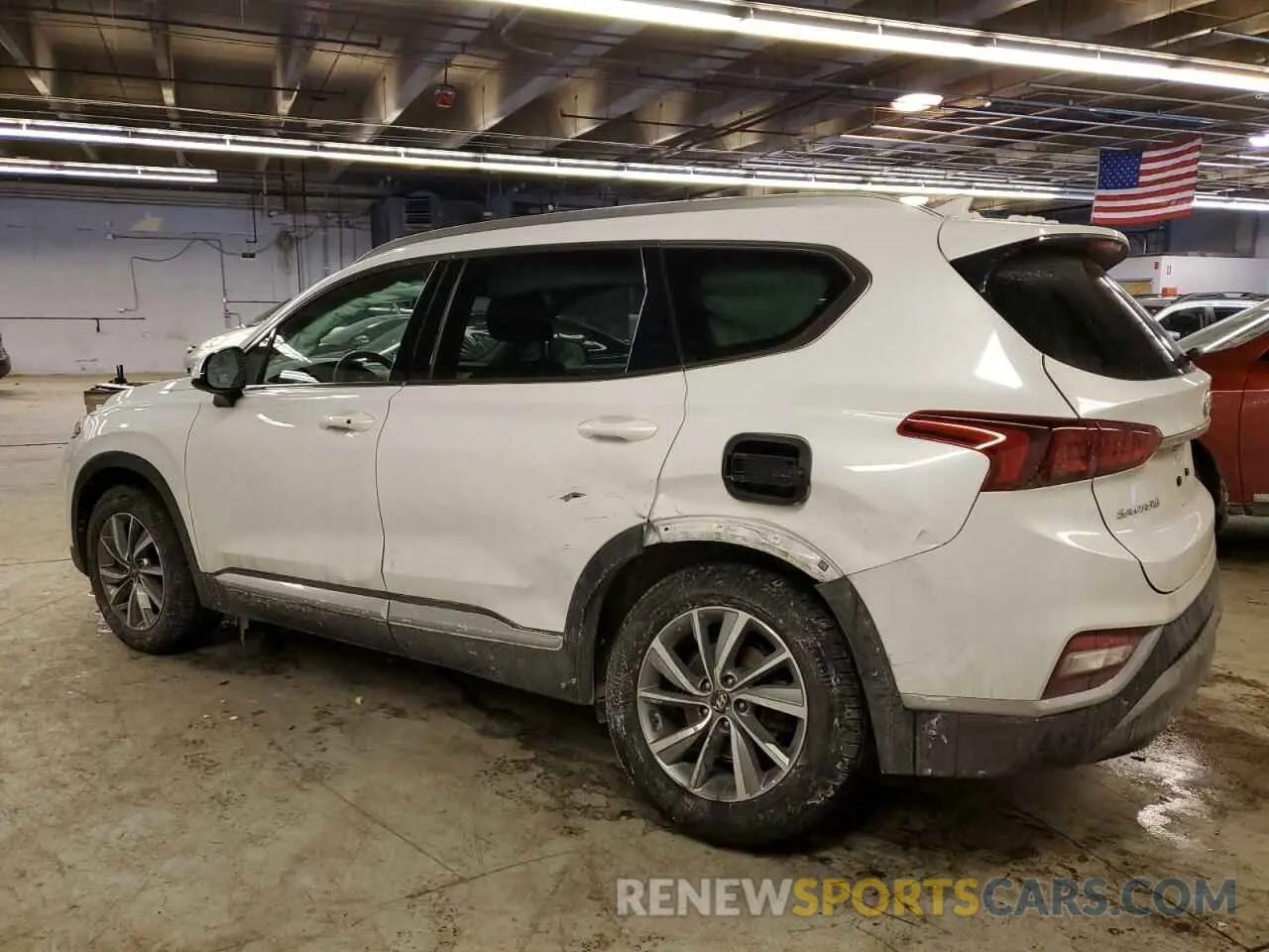 2 fotografías del automóvil dañado 5NMS33AD7LH145267 HYUNDAI SANTA FE 2020