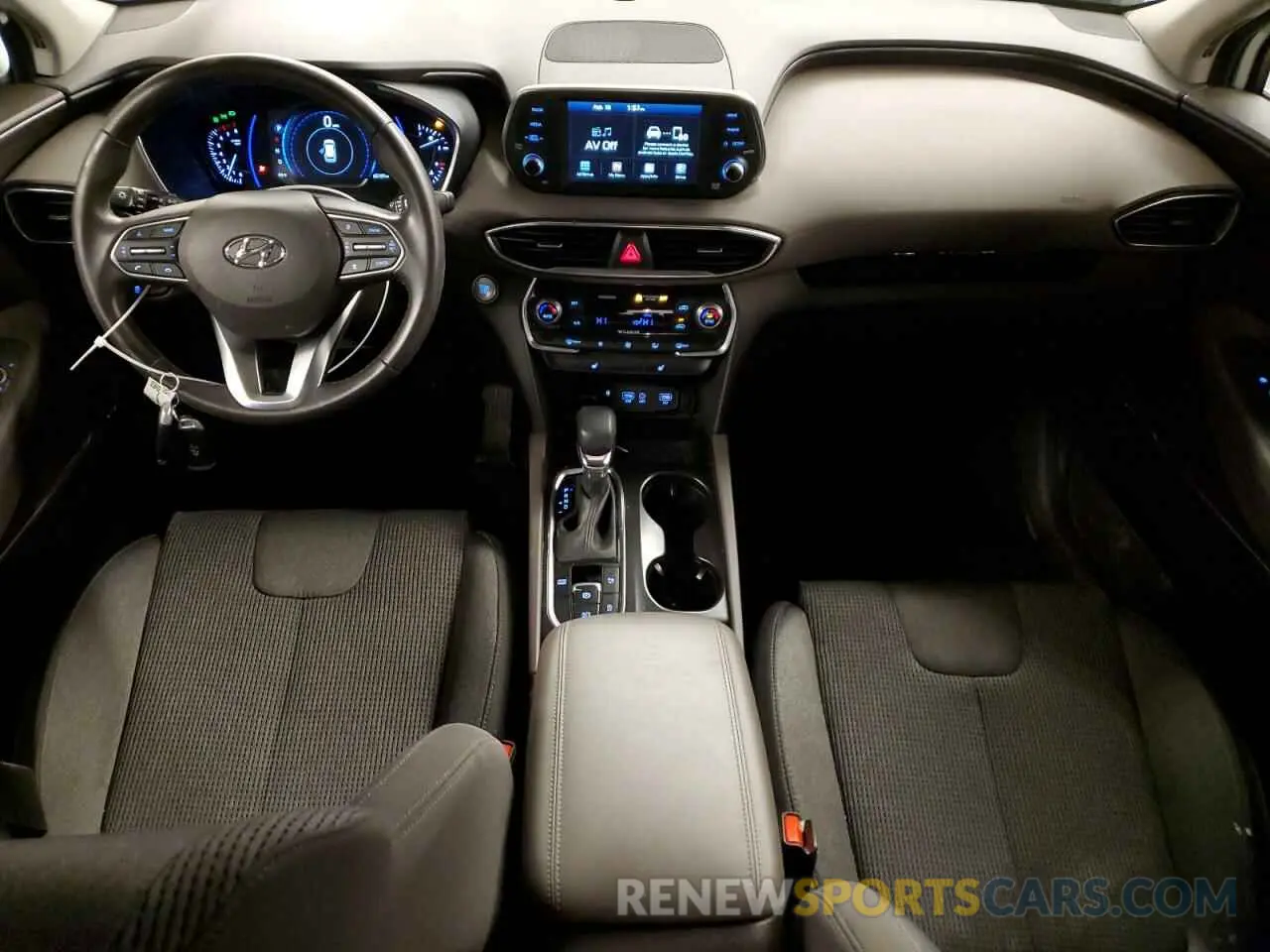 8 fotografías del automóvil dañado 5NMS33AD7LH145267 HYUNDAI SANTA FE 2020
