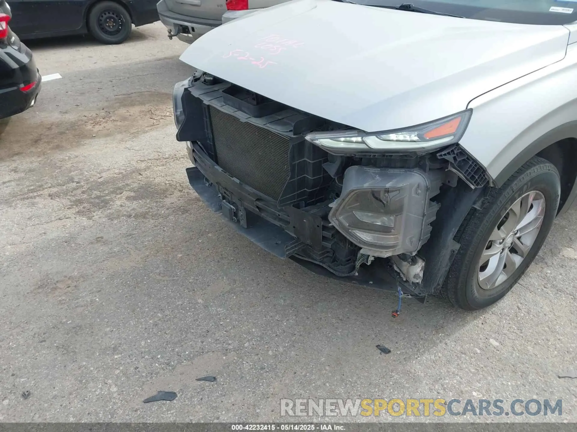 6 fotografías del automóvil dañado 5NMS33AD7LH228875 HYUNDAI SANTA FE 2020
