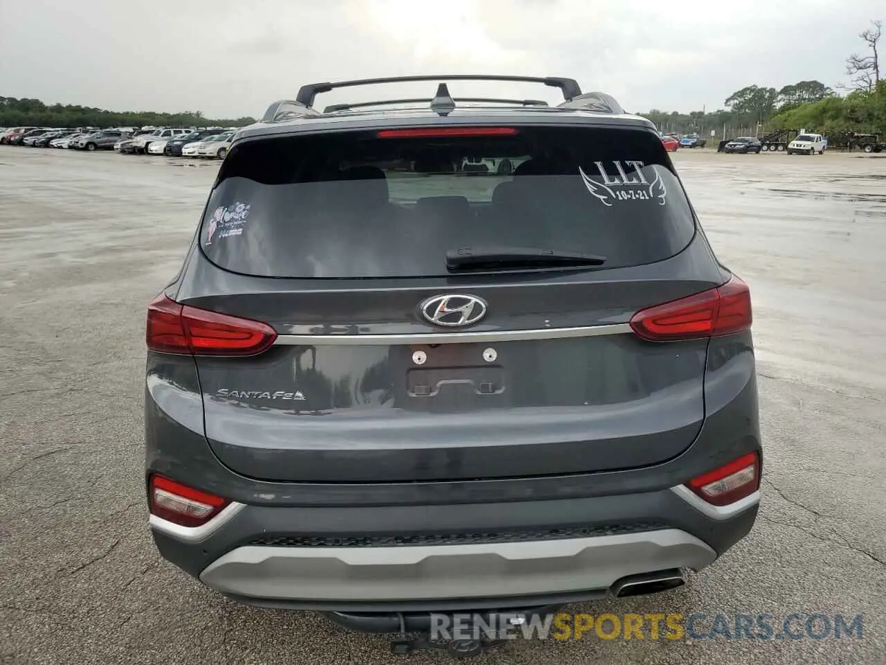 6 fotografías del automóvil dañado 5NMS33AD7LH232926 HYUNDAI SANTA FE 2020