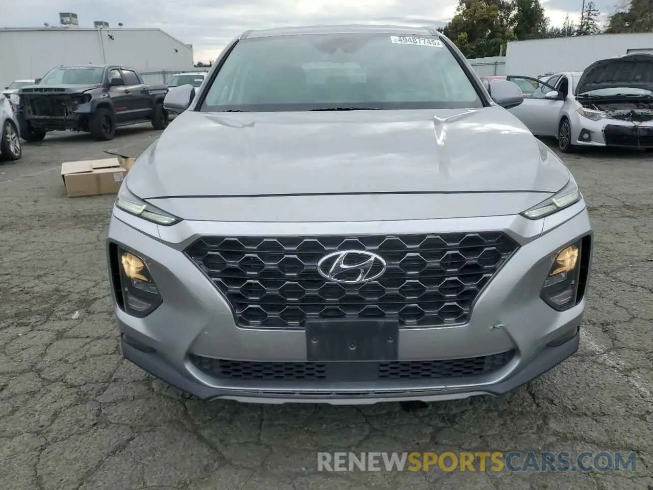 5 fotografías del automóvil dañado 5NMS33AD7LH287098 HYUNDAI SANTA FE 2020