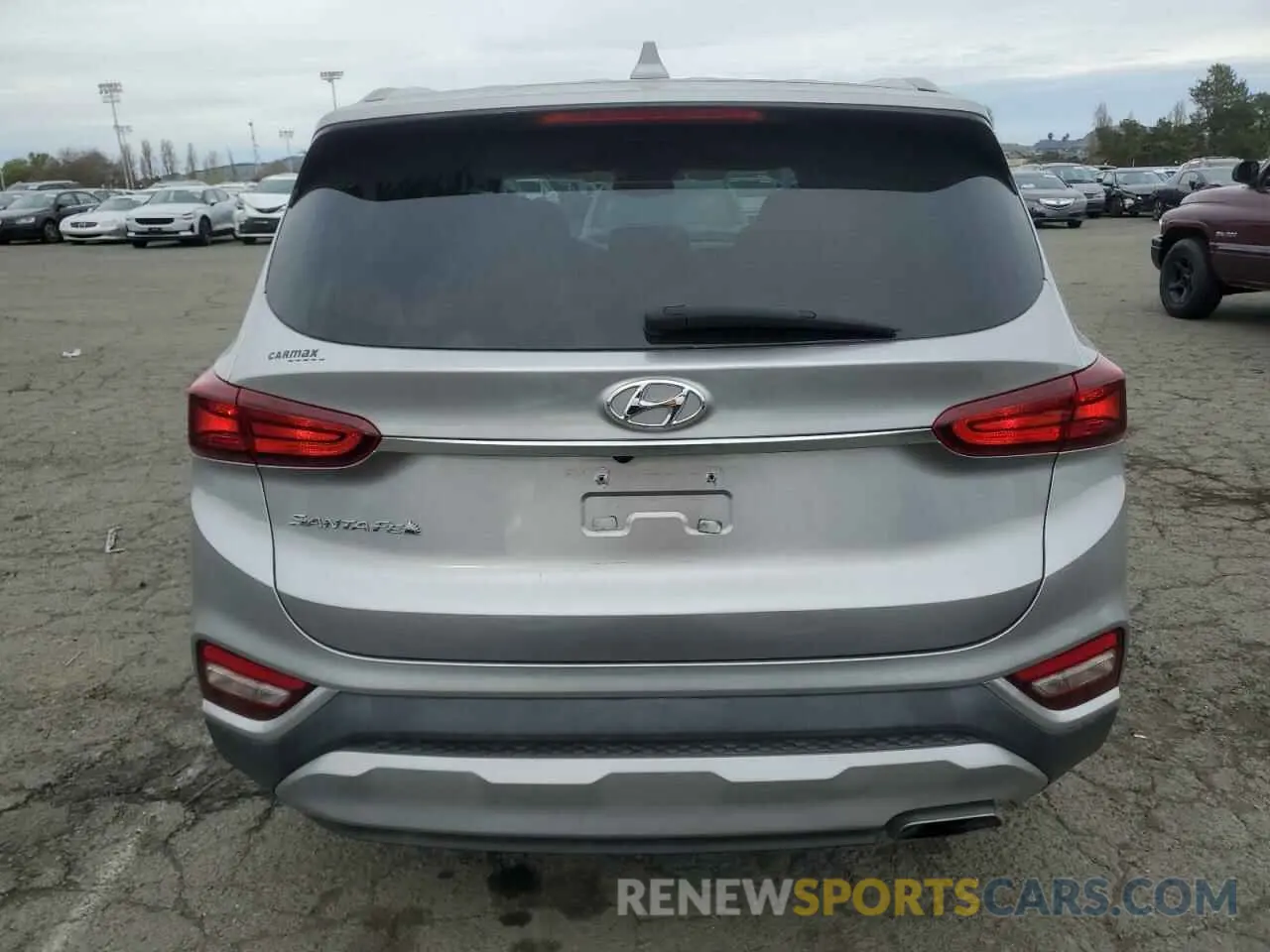 6 fotografías del automóvil dañado 5NMS33AD7LH287098 HYUNDAI SANTA FE 2020