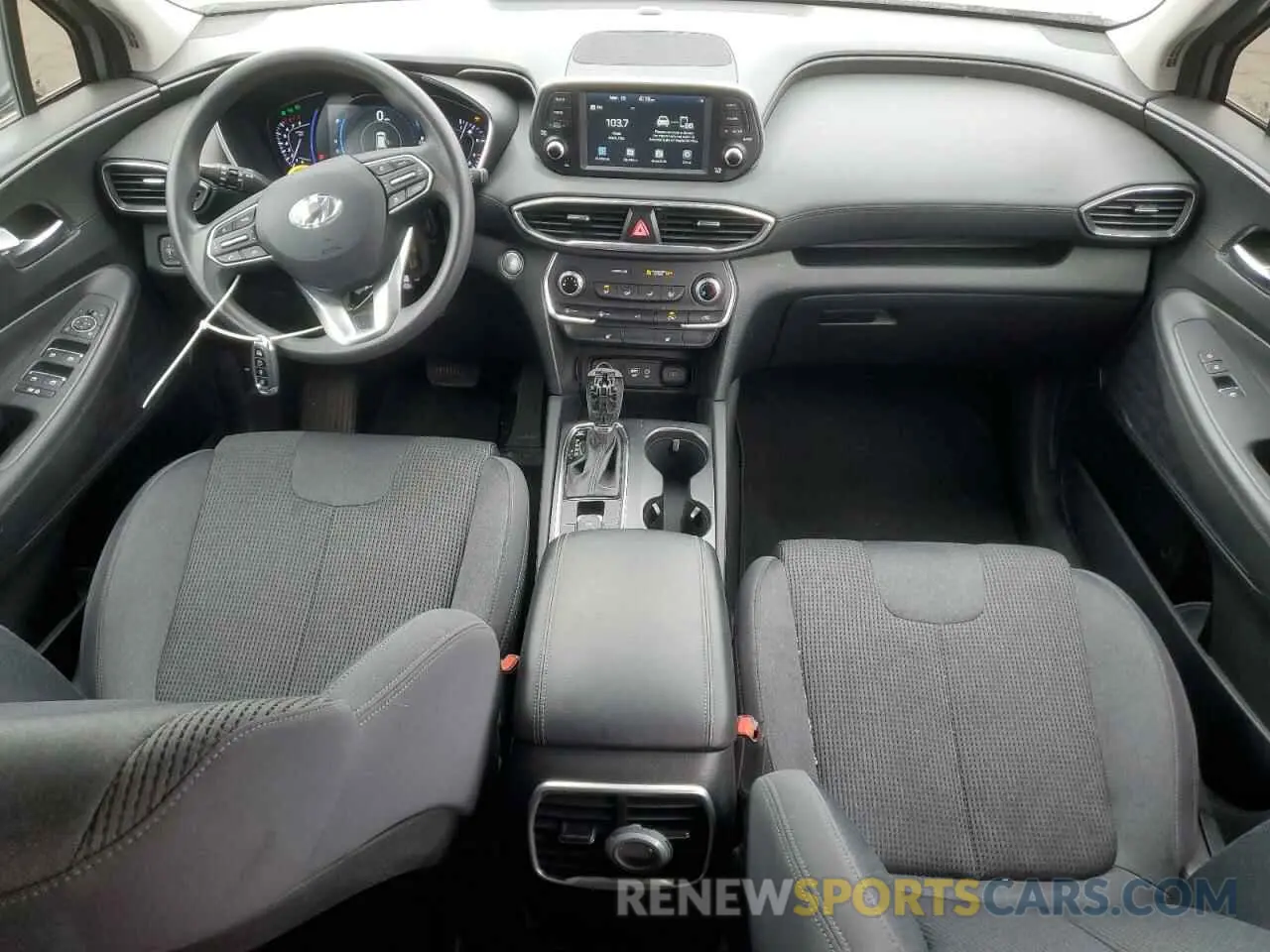 8 fotografías del automóvil dañado 5NMS33AD7LH287098 HYUNDAI SANTA FE 2020