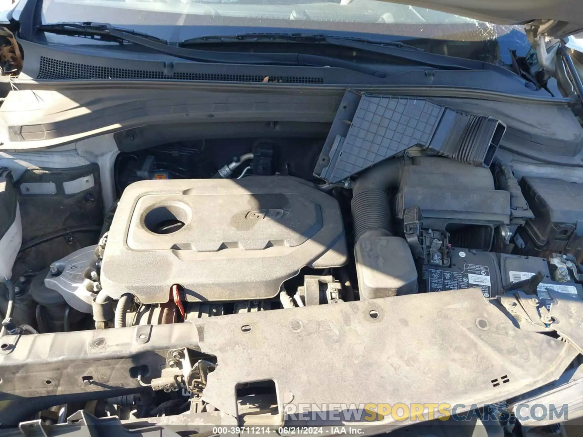 10 fotografías del automóvil dañado 5NMS33AD8LH190251 HYUNDAI SANTA FE 2020