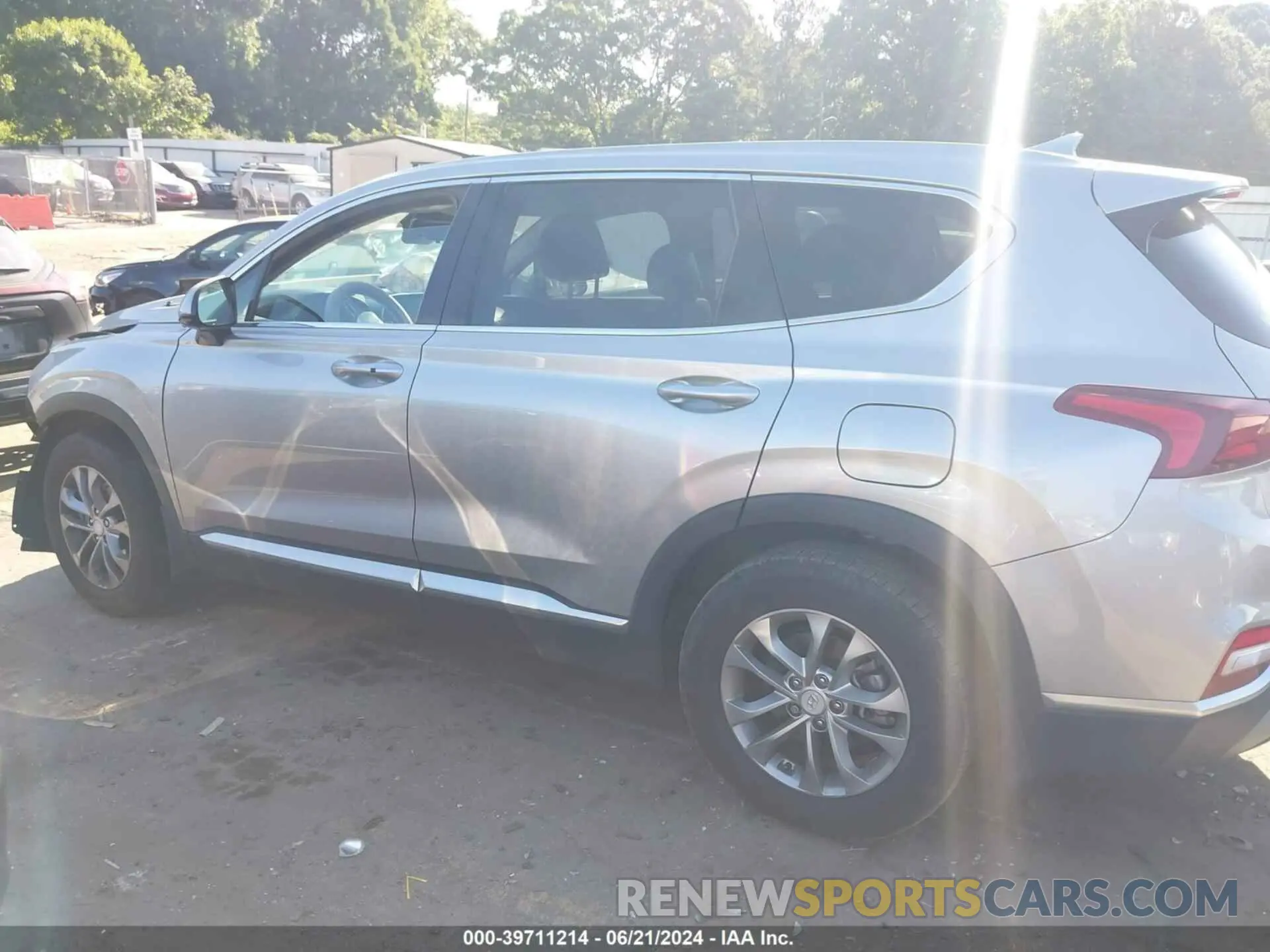 14 fotografías del automóvil dañado 5NMS33AD8LH190251 HYUNDAI SANTA FE 2020