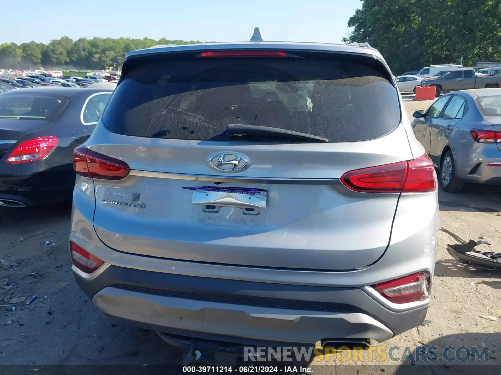 16 fotografías del automóvil dañado 5NMS33AD8LH190251 HYUNDAI SANTA FE 2020