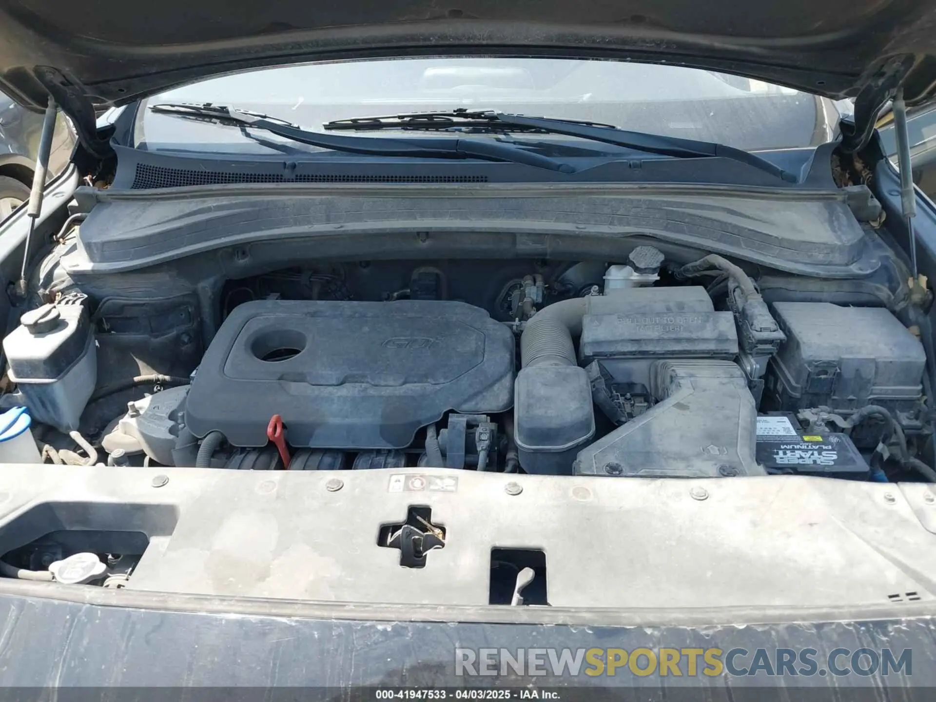 10 fotografías del automóvil dañado 5NMS33AD8LH214712 HYUNDAI SANTA FE 2020