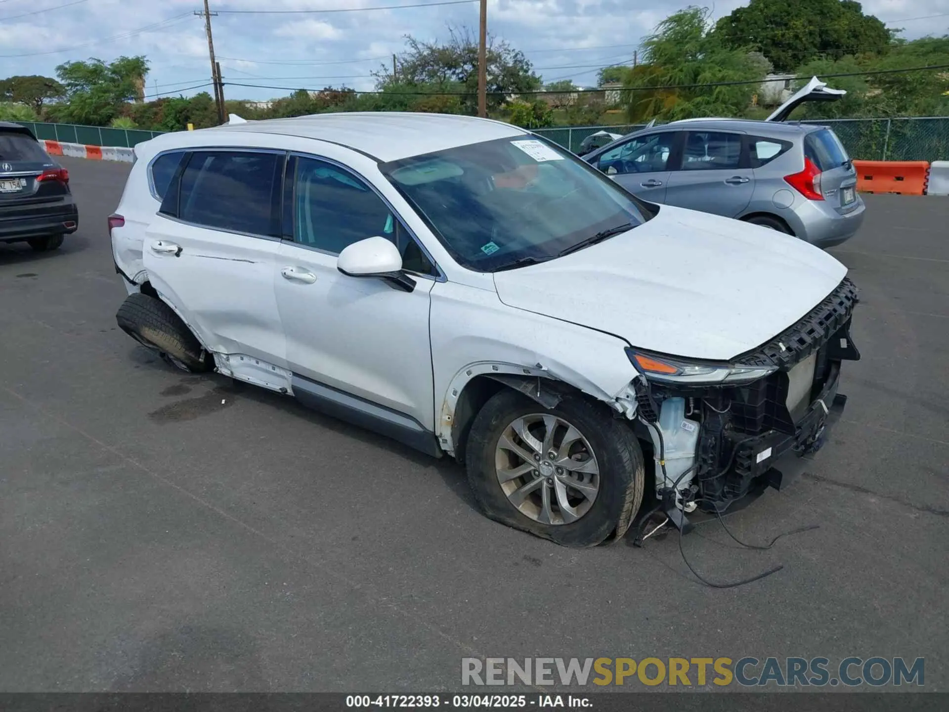 1 fotografías del automóvil dañado 5NMS33AD8LH215441 HYUNDAI SANTA FE 2020
