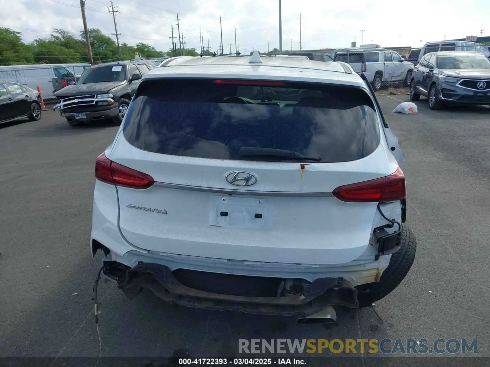 17 fotografías del automóvil dañado 5NMS33AD8LH215441 HYUNDAI SANTA FE 2020