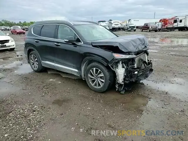 10 fotografías del automóvil dañado 5NMS33AD8LH218419 HYUNDAI SANTA FE 2020