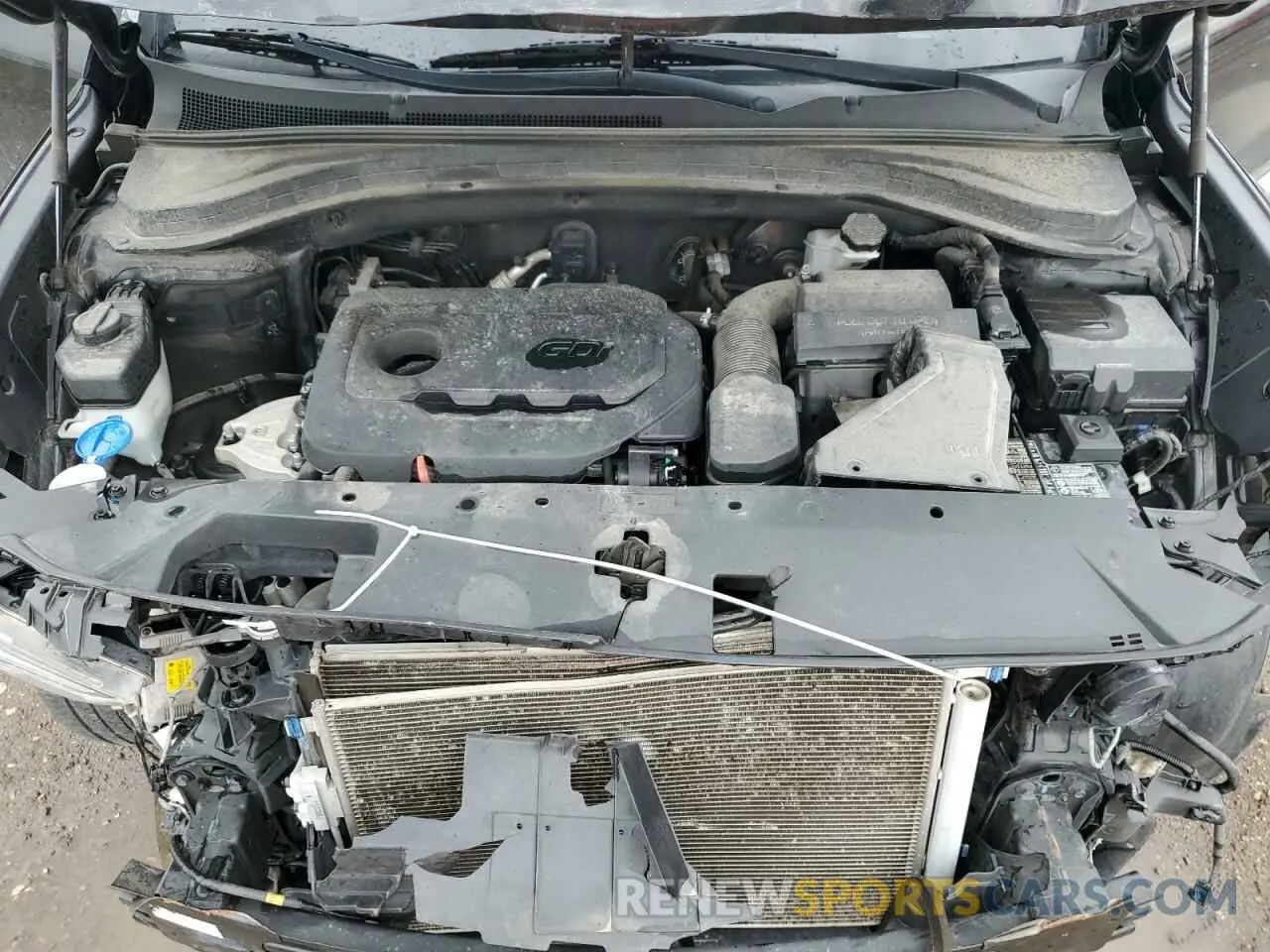 13 fotografías del automóvil dañado 5NMS33AD8LH218419 HYUNDAI SANTA FE 2020