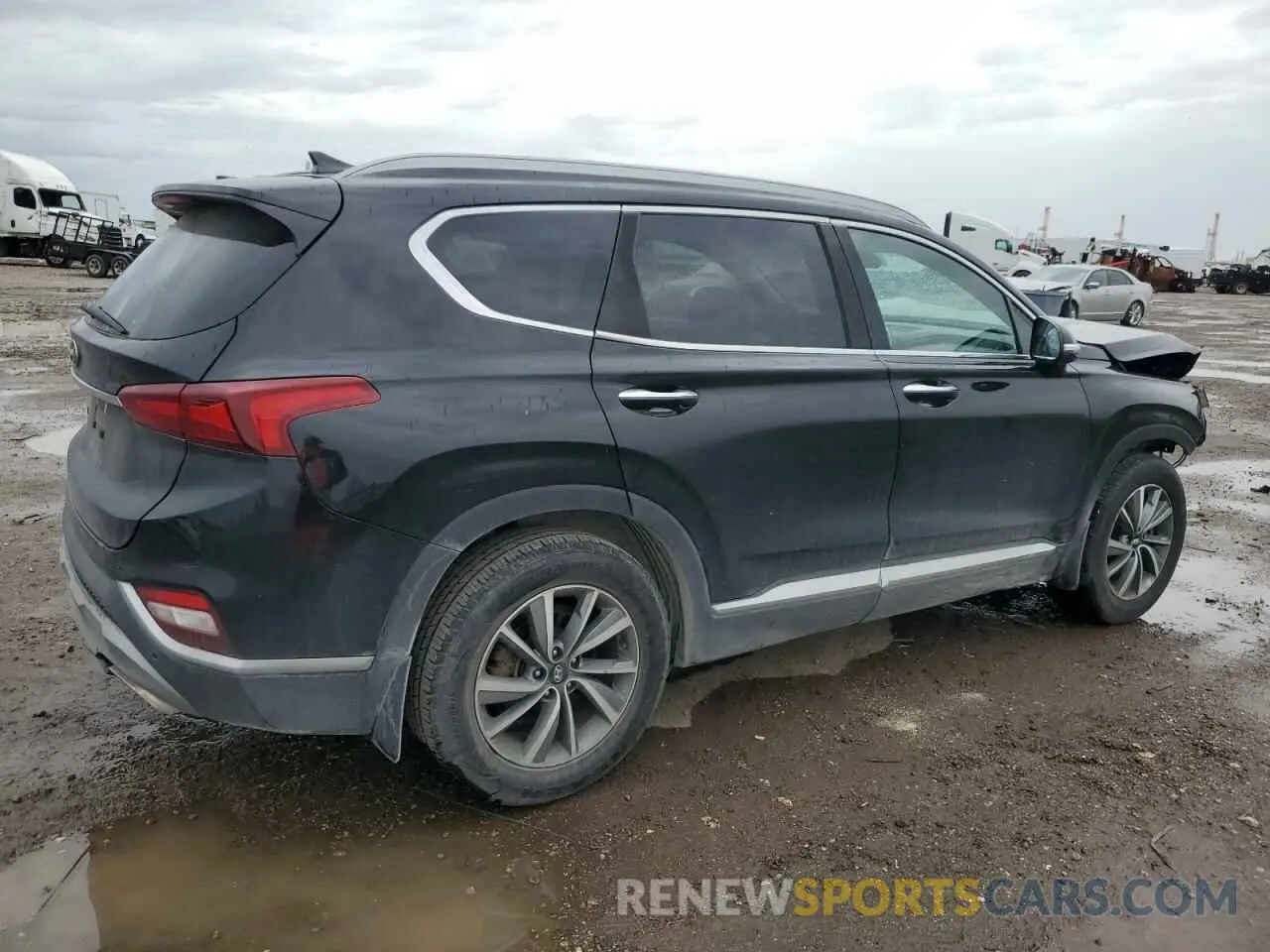 3 fotografías del automóvil dañado 5NMS33AD8LH218419 HYUNDAI SANTA FE 2020