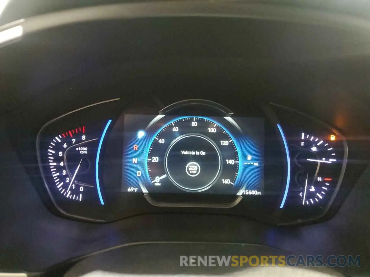 9 fotografías del automóvil dañado 5NMS33AD8LH231803 HYUNDAI SANTA FE 2020