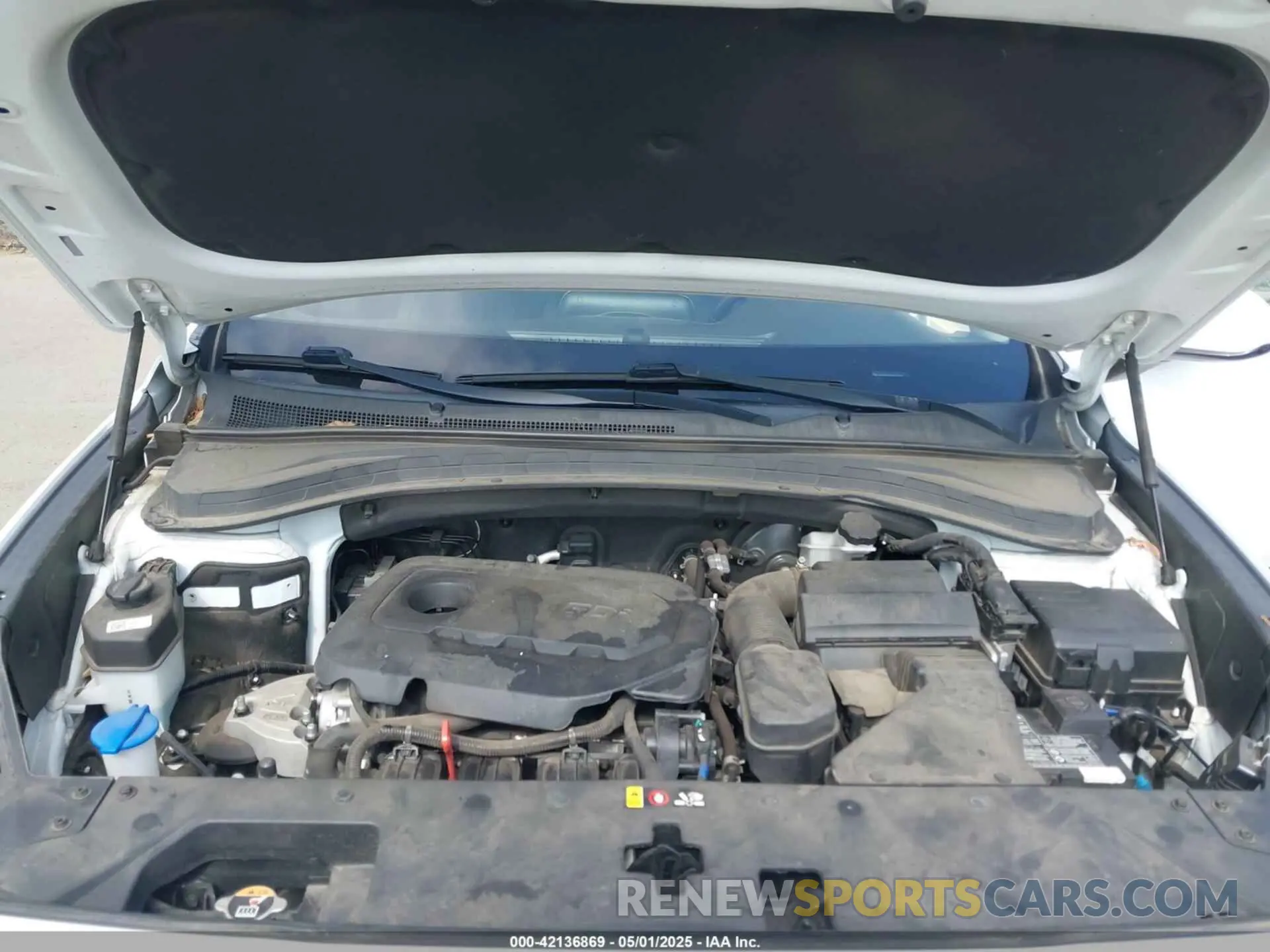 10 fotografías del automóvil dañado 5NMS33AD8LH270794 HYUNDAI SANTA FE 2020