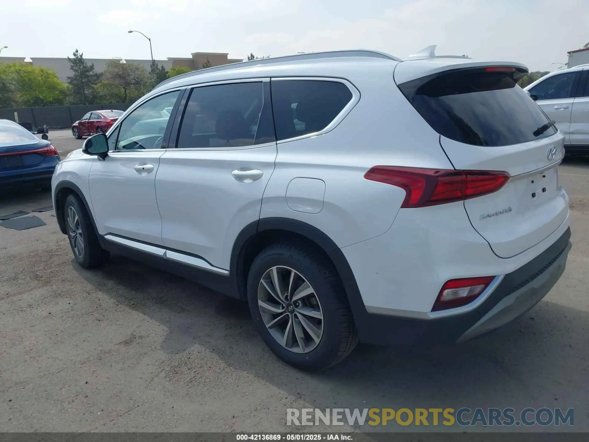 3 fotografías del automóvil dañado 5NMS33AD8LH270794 HYUNDAI SANTA FE 2020
