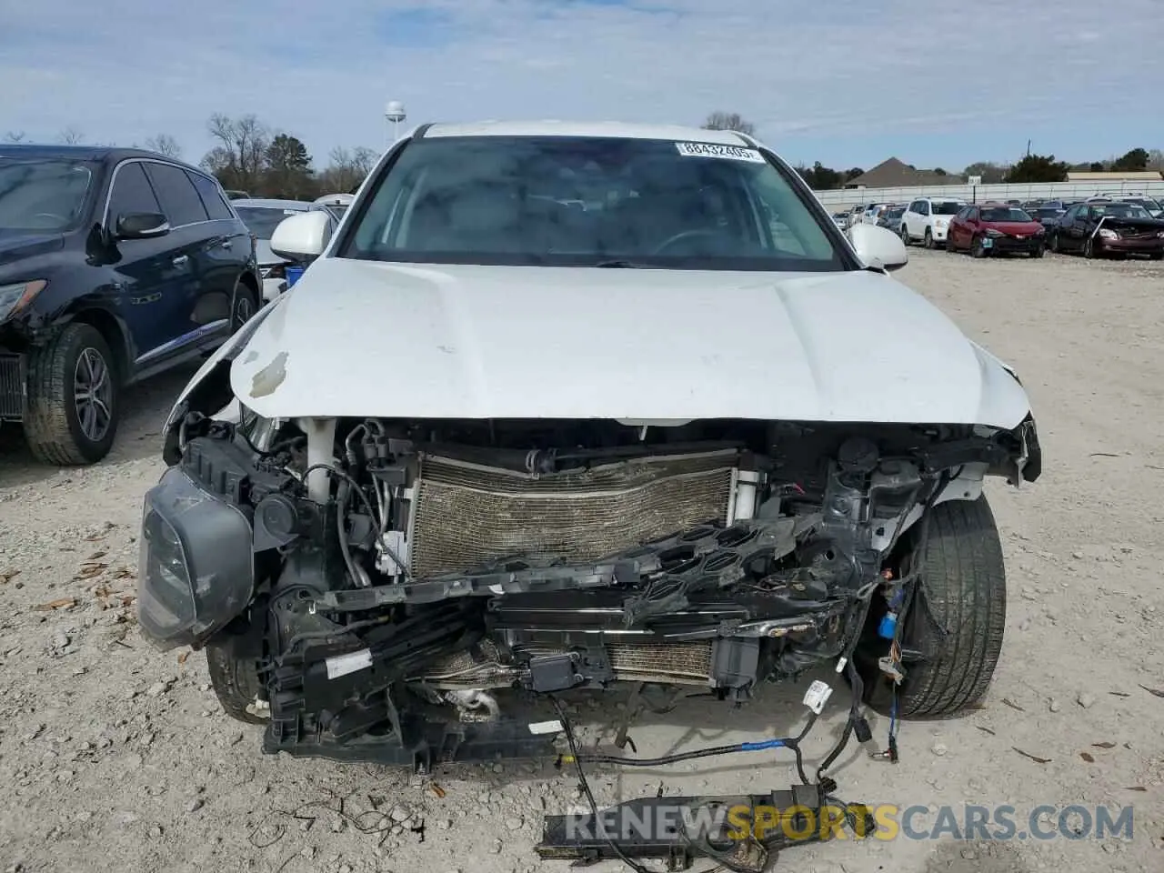 5 fotografías del automóvil dañado 5NMS33AD8LH280547 HYUNDAI SANTA FE 2020