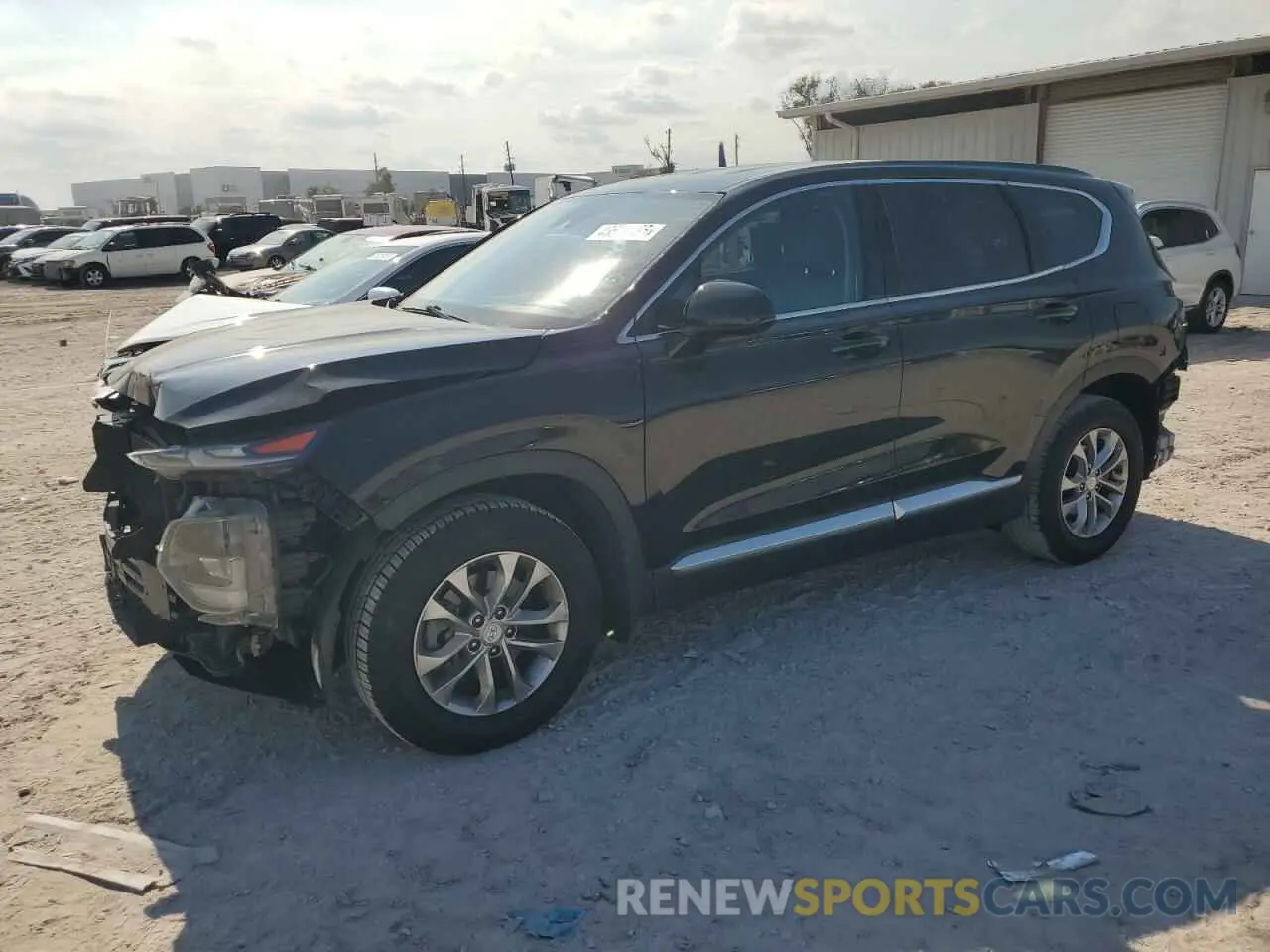 1 fotografías del automóvil dañado 5NMS33AD9LH239019 HYUNDAI SANTA FE 2020