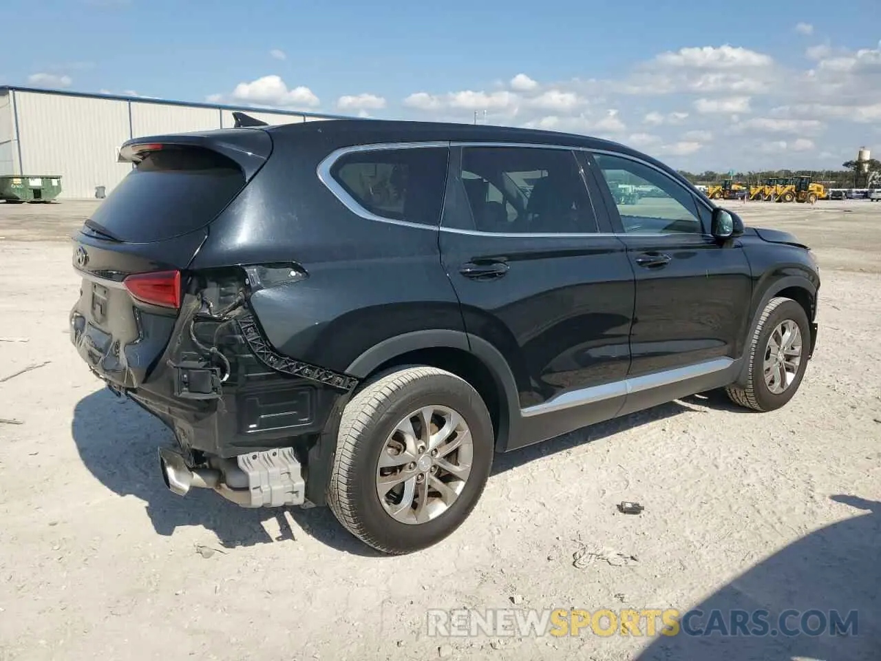 3 fotografías del automóvil dañado 5NMS33AD9LH239019 HYUNDAI SANTA FE 2020