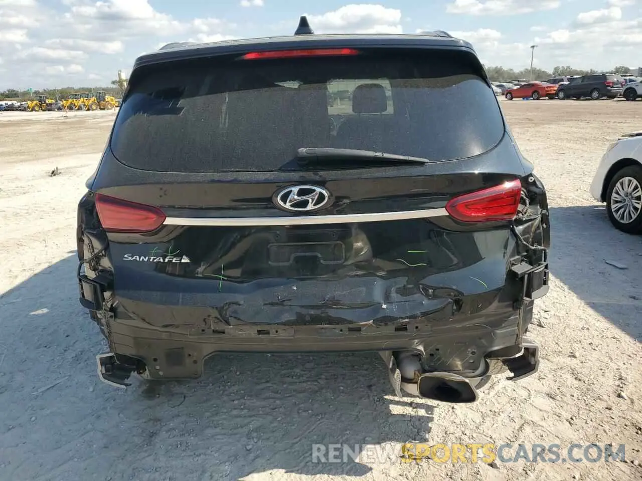 6 fotografías del automóvil dañado 5NMS33AD9LH239019 HYUNDAI SANTA FE 2020