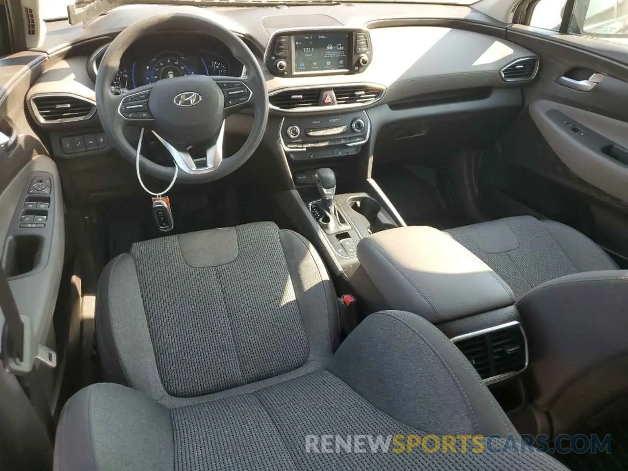 8 fotografías del automóvil dañado 5NMS33AD9LH239019 HYUNDAI SANTA FE 2020