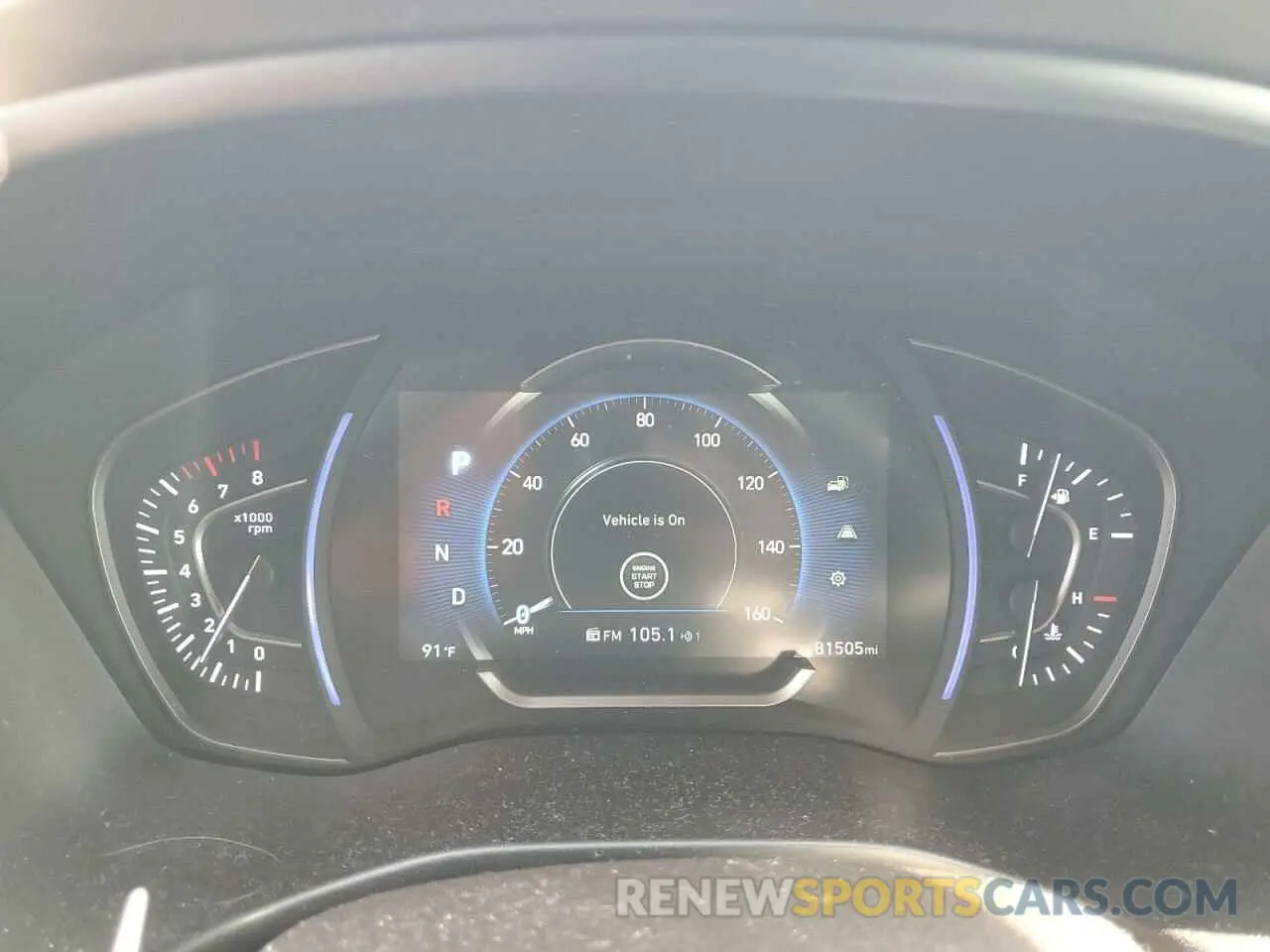 9 fotografías del automóvil dañado 5NMS33AD9LH239019 HYUNDAI SANTA FE 2020