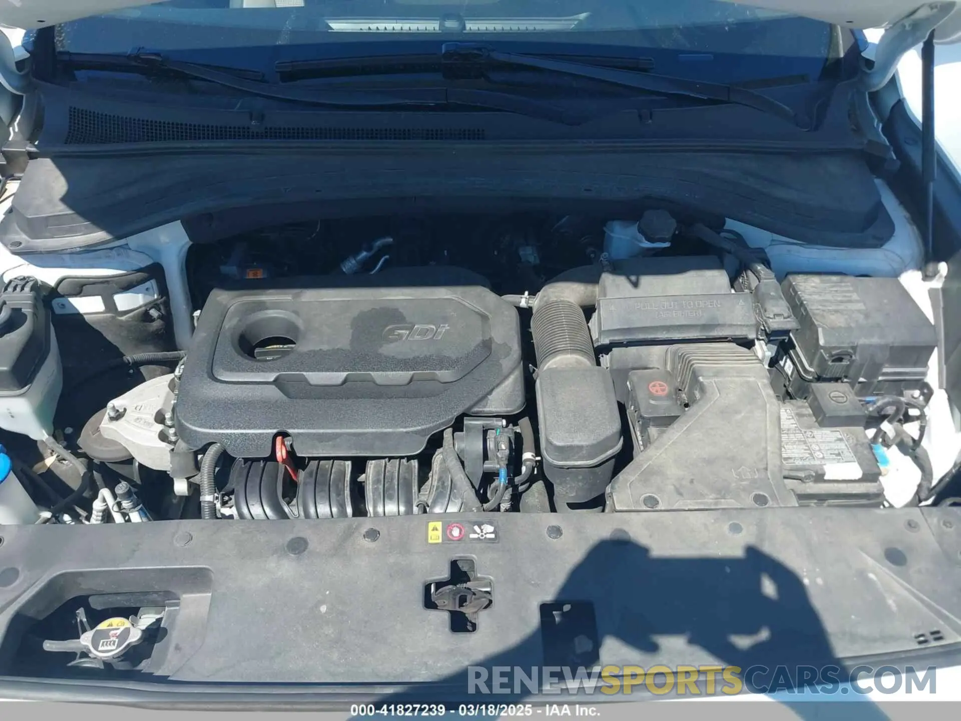 10 fotografías del automóvil dañado 5NMS33AD9LH243166 HYUNDAI SANTA FE 2020