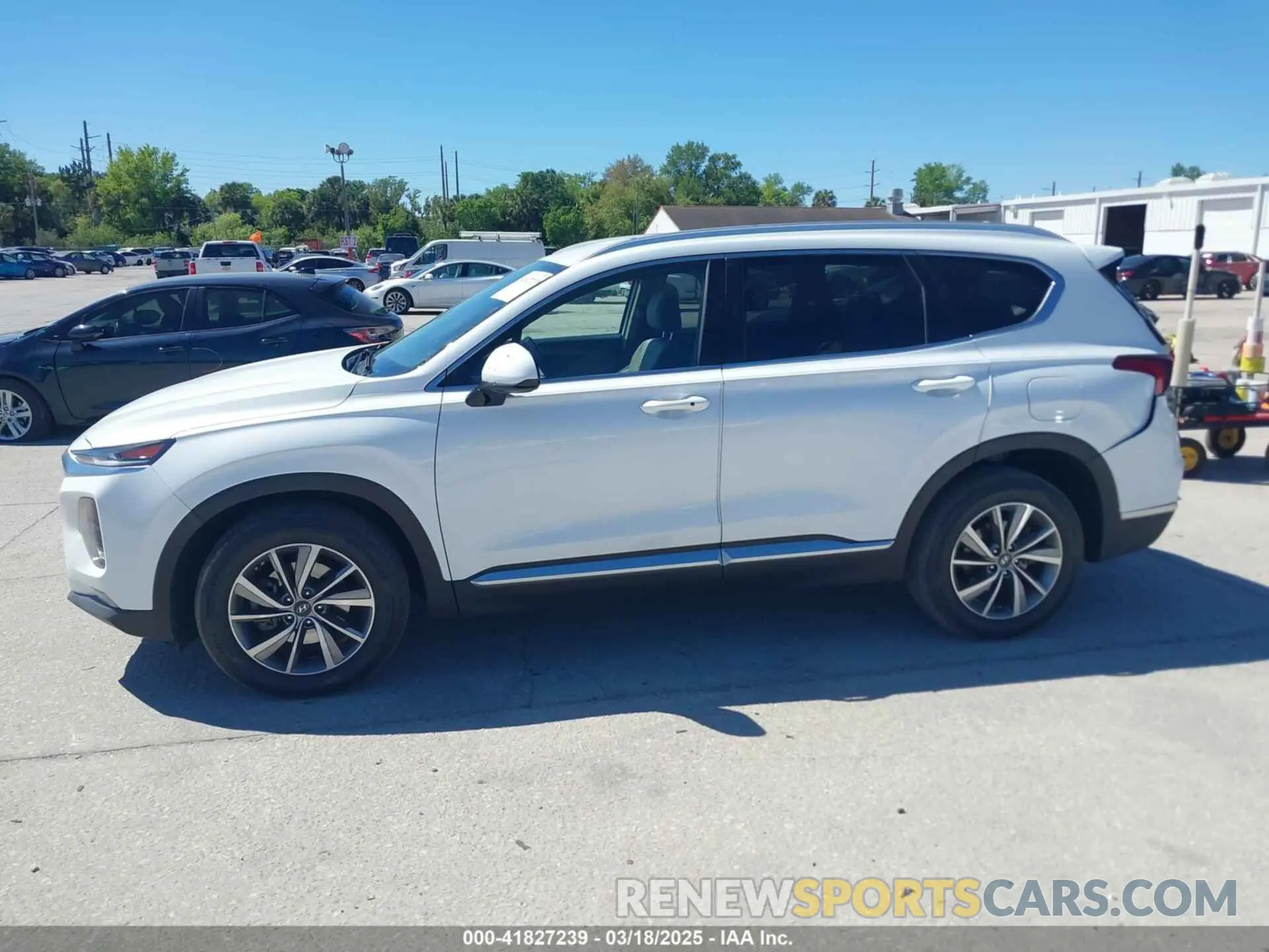 14 fotografías del automóvil dañado 5NMS33AD9LH243166 HYUNDAI SANTA FE 2020