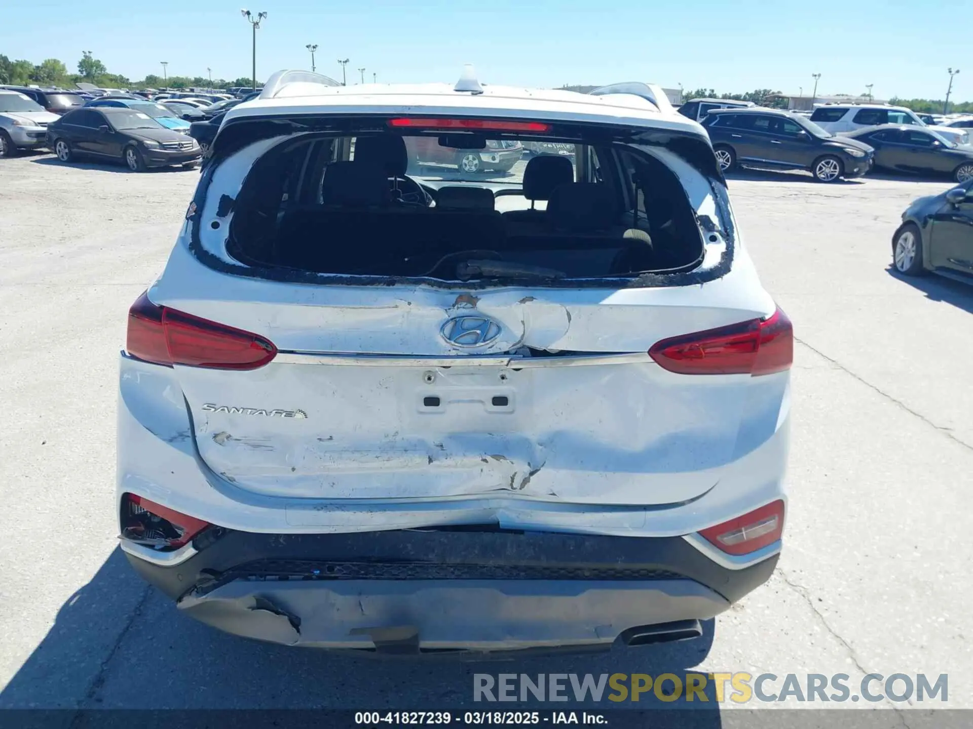 16 fotografías del automóvil dañado 5NMS33AD9LH243166 HYUNDAI SANTA FE 2020