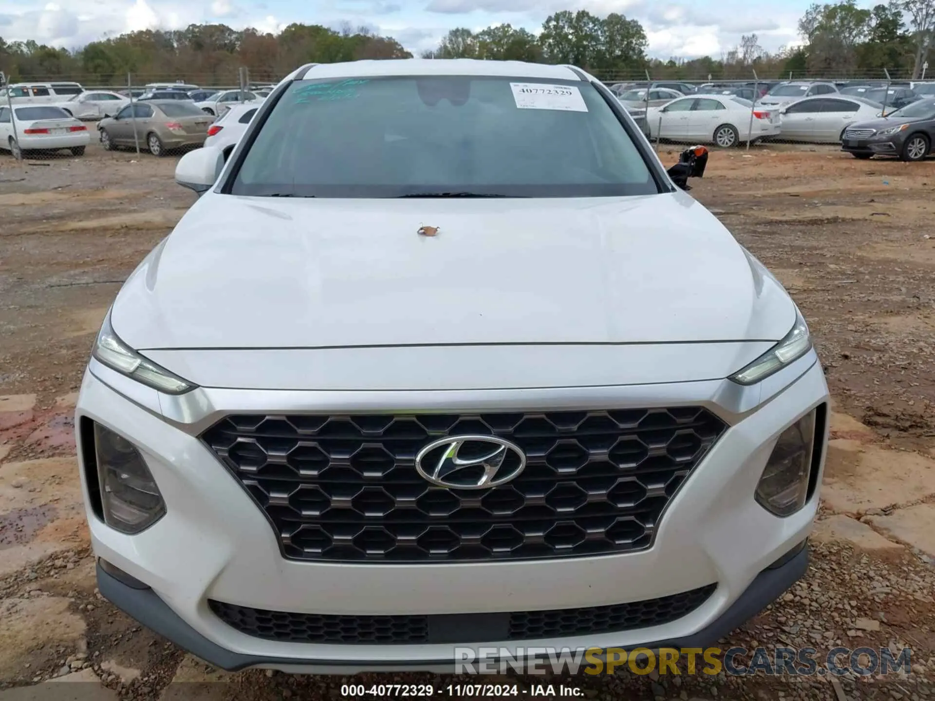 12 fotografías del automóvil dañado 5NMS33AD9LH299253 HYUNDAI SANTA FE 2020