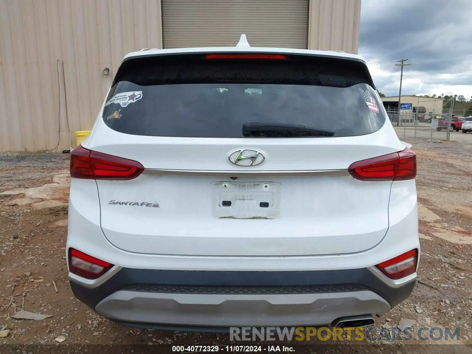 16 fotografías del automóvil dañado 5NMS33AD9LH299253 HYUNDAI SANTA FE 2020