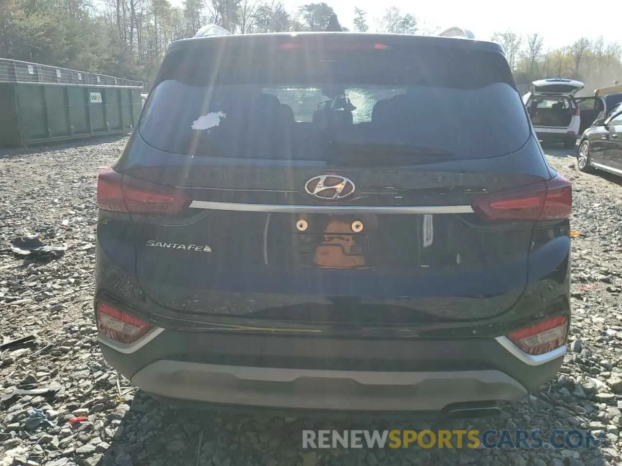 6 fotografías del automóvil dañado 5NMS33ADXLH203873 HYUNDAI SANTA FE 2020